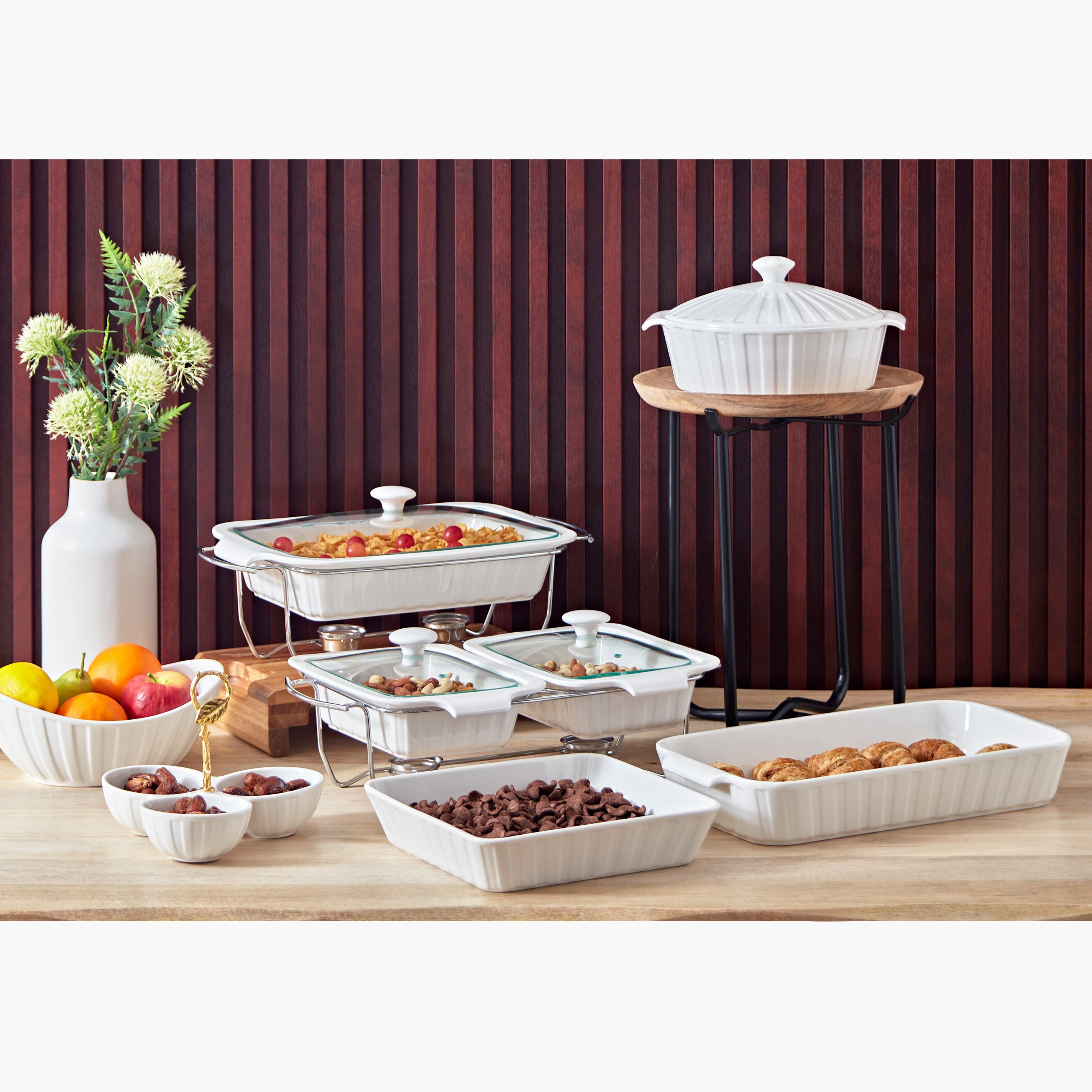 Supreme Round Food Warmer - 28 cm-hbxdecorandfurnishings-tabletop-serveware-image-5