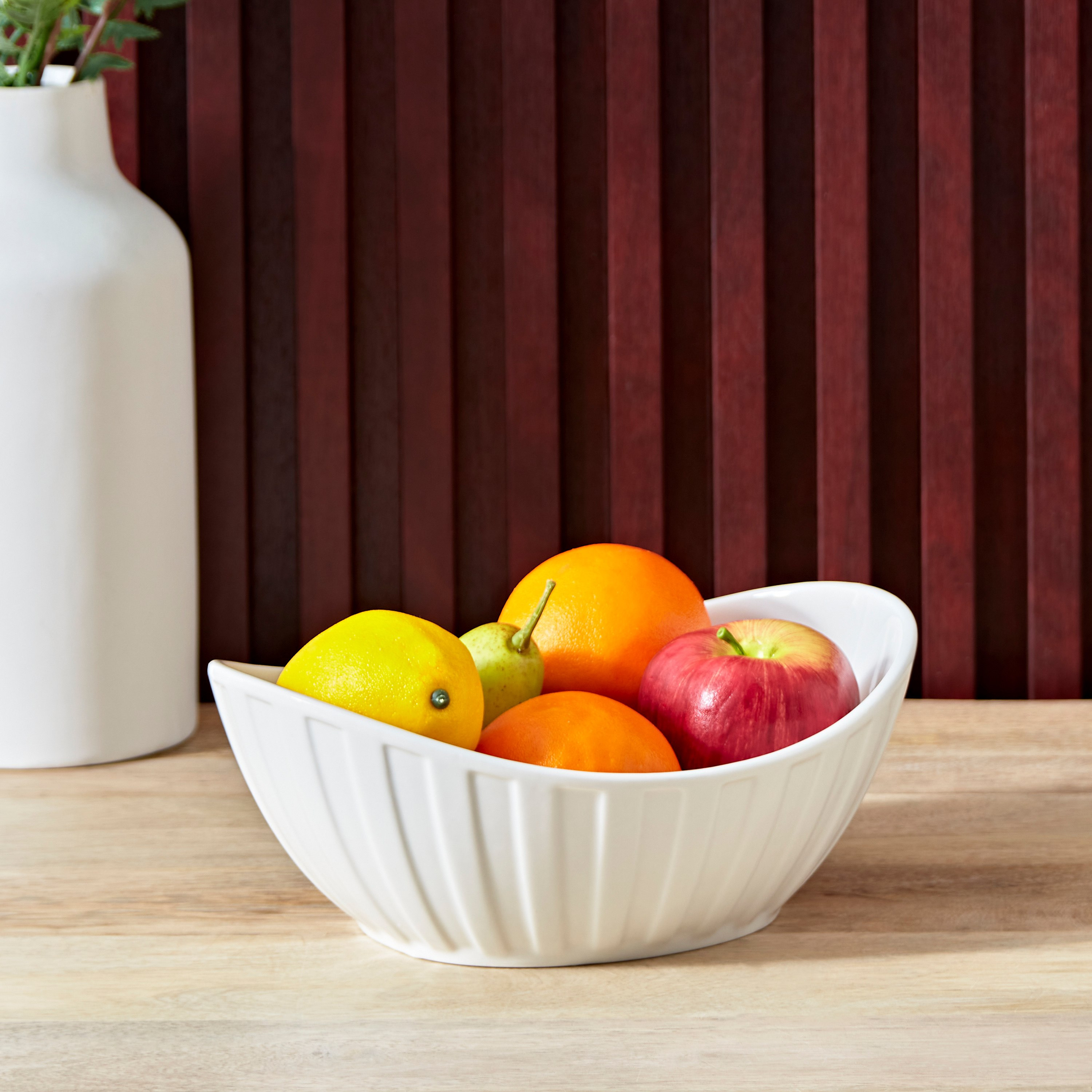 وعاء بيضاوي من سوبريم - 19 سم