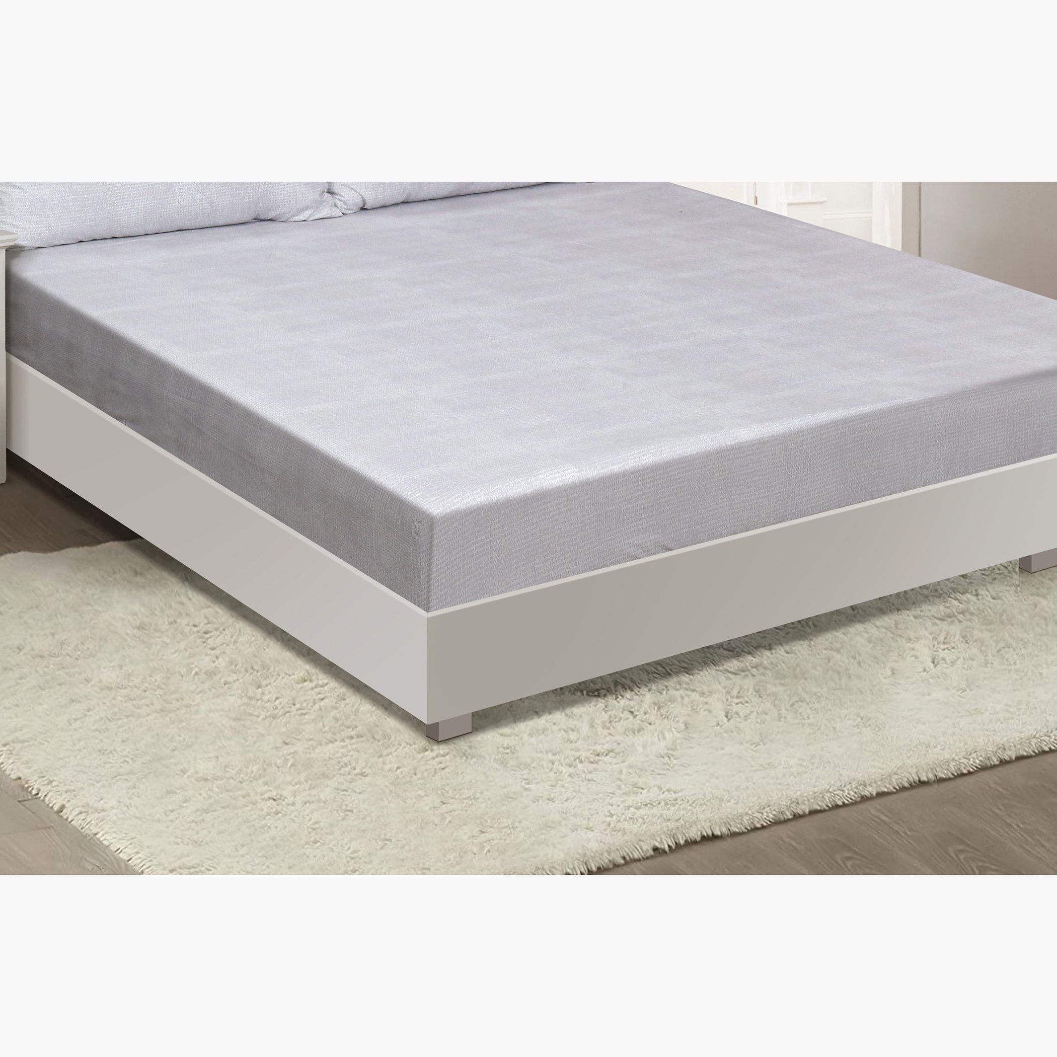 Madison Haruki Printed Twin Cotton Fitted Sheet - 120x200+25 cm-hbxhomeware-hbxbedroom-image-4