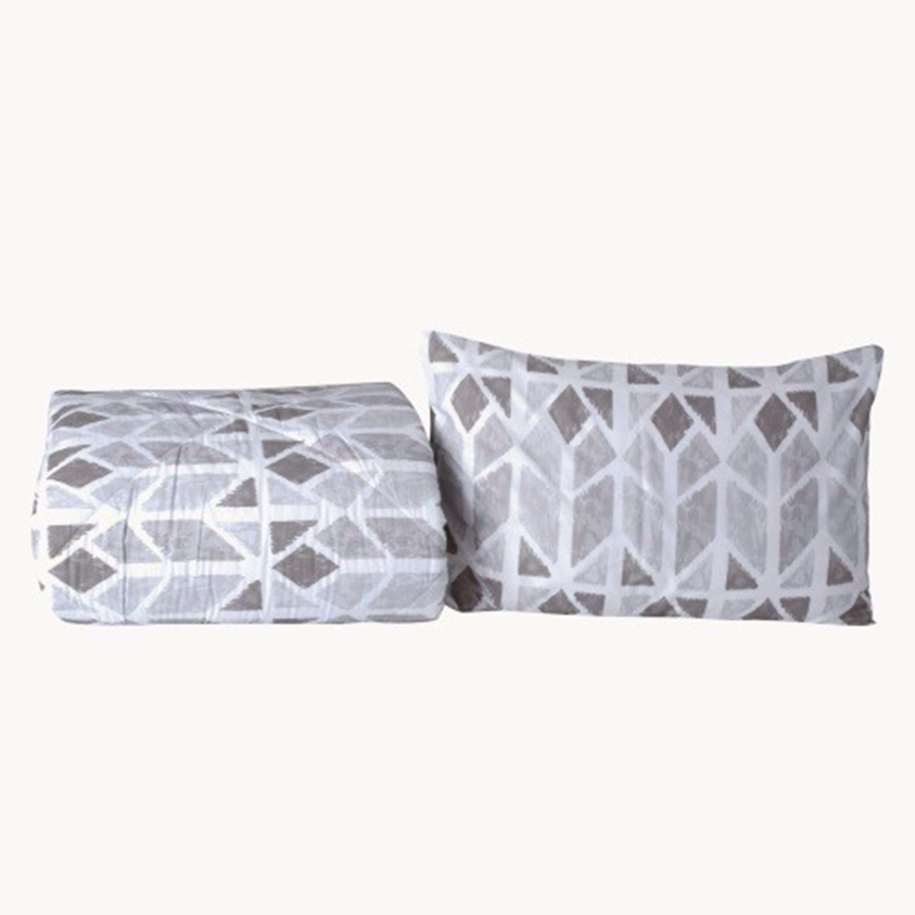 طقم لحاف قطن فردي بطبعات قطعتين من أورورا - 135x220 سم-hbxkidsandyouth-beddingandfurnishings-comfortersets-image-4