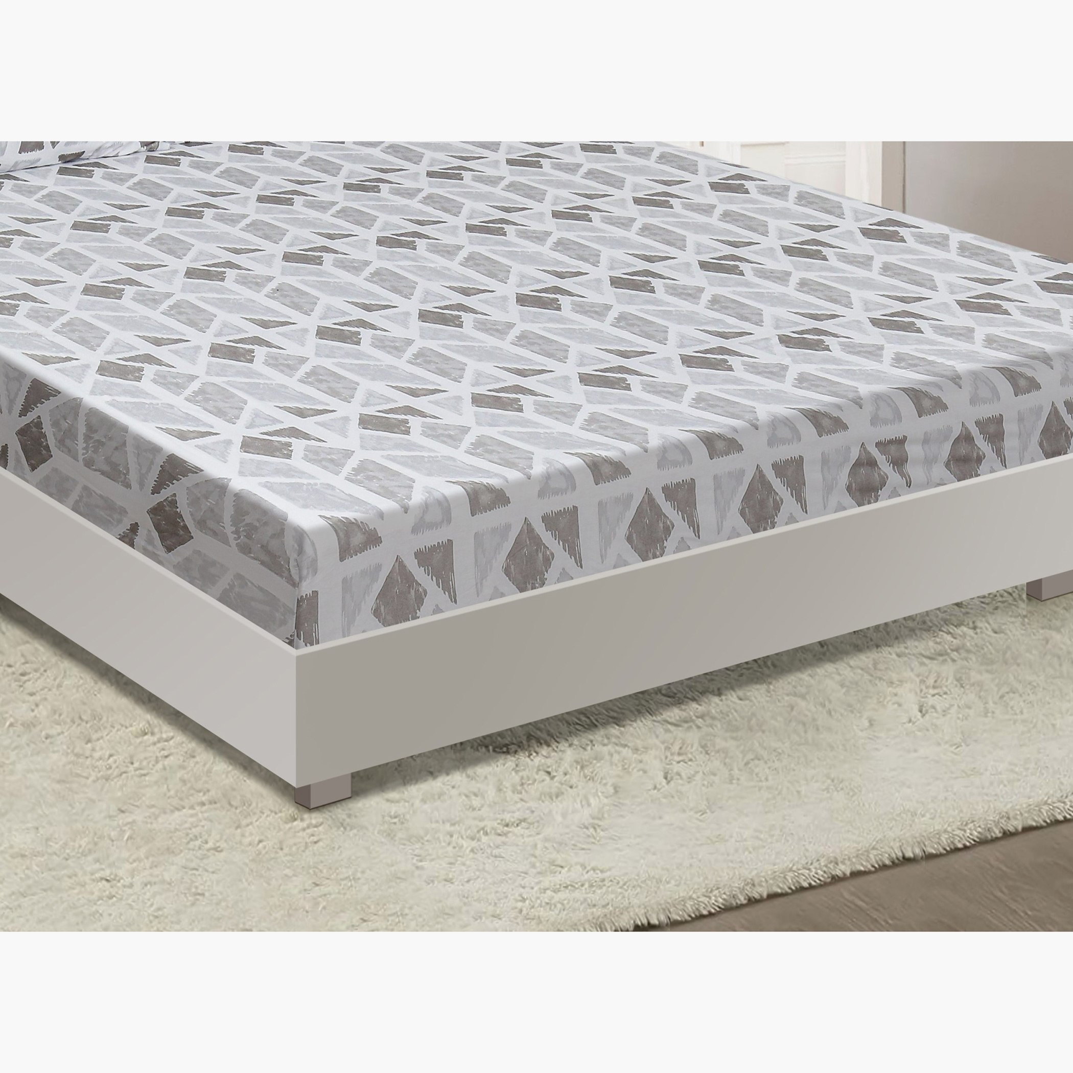 شرشف مطّاطي توين قطن من أورورا - 120x200+25 سم-hbxhomeware-hbxbedroom-image-4
