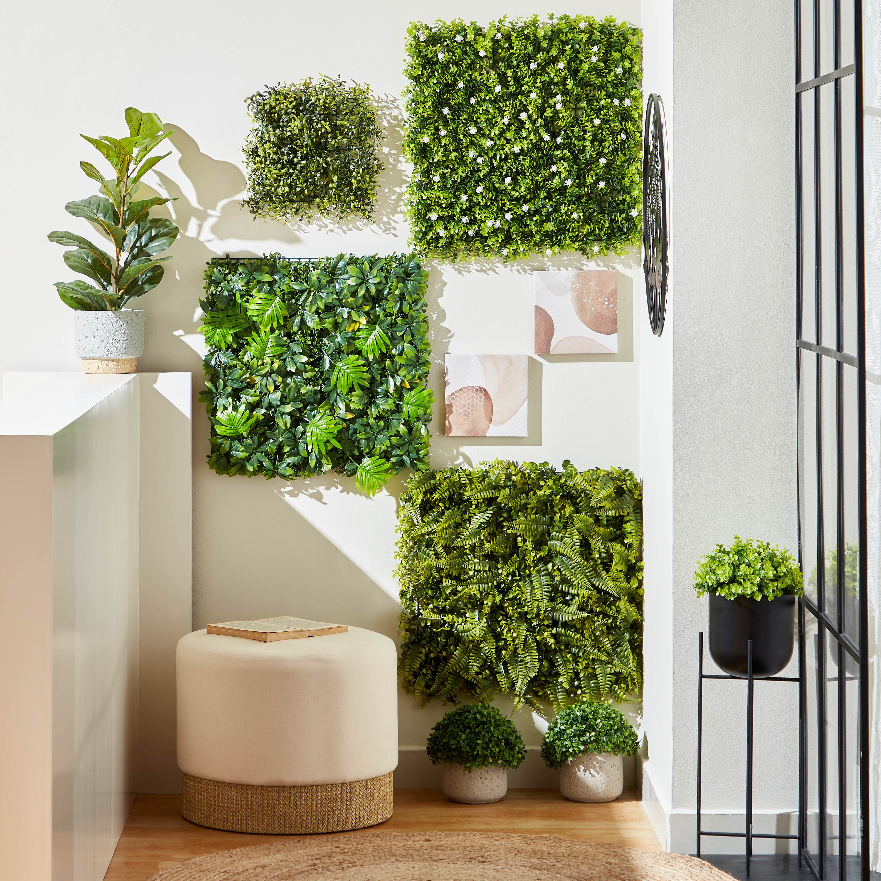 نبات أوكالبتوس مع سافانا - 26x26 سم-hbxdecorandfurnishings-homeaccessories-artificialflowersandplants-image-4