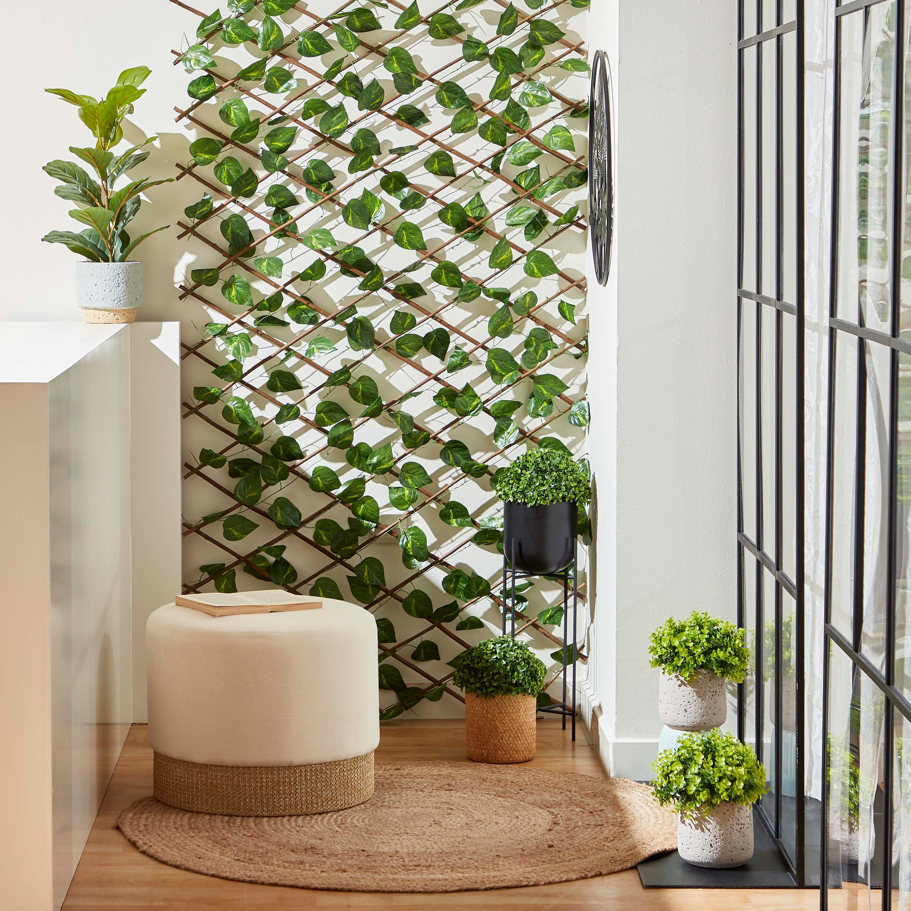 Savanna Evergreen Fence - 100x200 cm-hbxdecorandfurnishings-homeaccessories-artificialflowersandplants-image-4