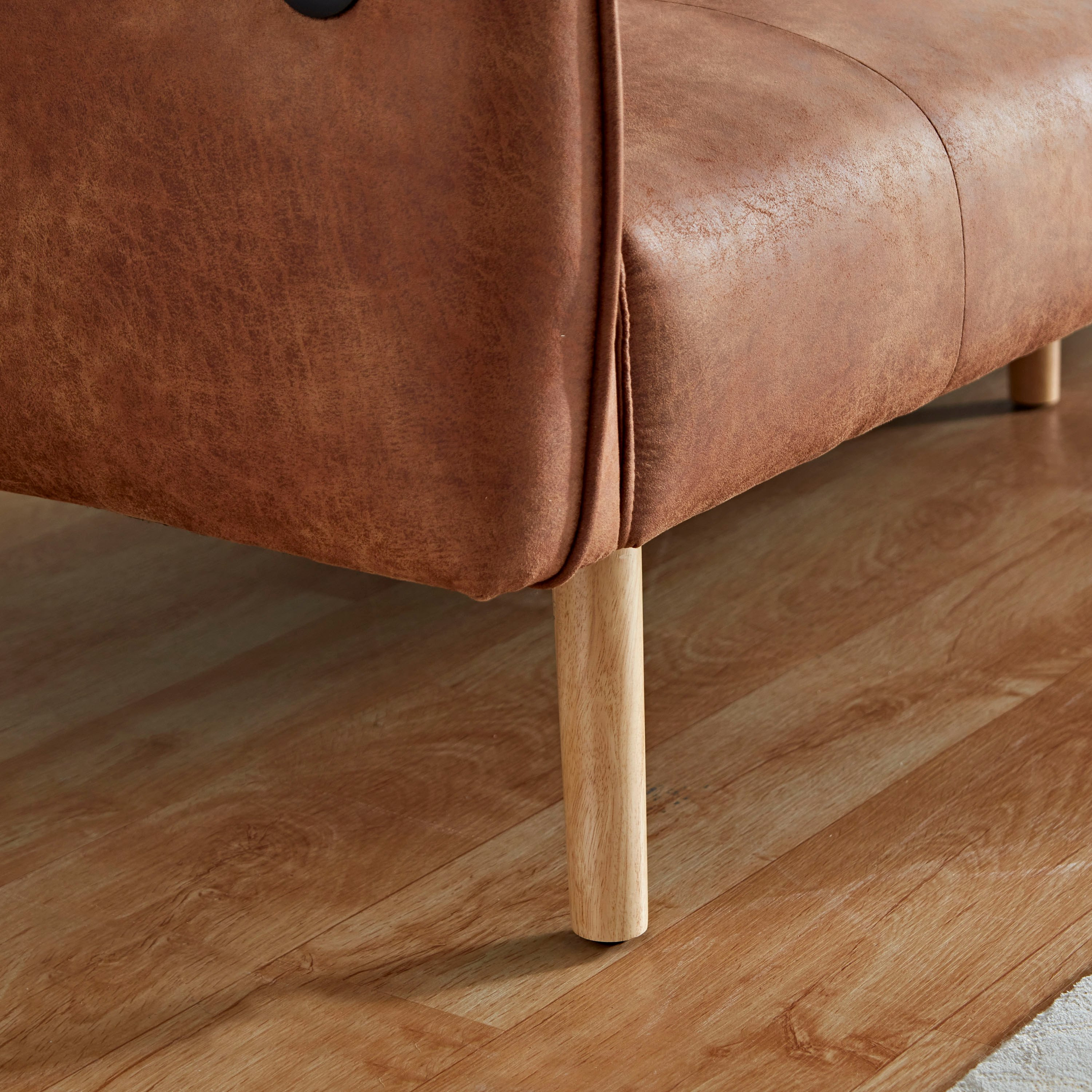 كنبة سرير جلد صناعي 3 مقاعد مع حامل أكواب منسدل وشاحن يو إس بي من دالتون-hbxfurniture-sofasandarmchairs-sofabeds-image-13