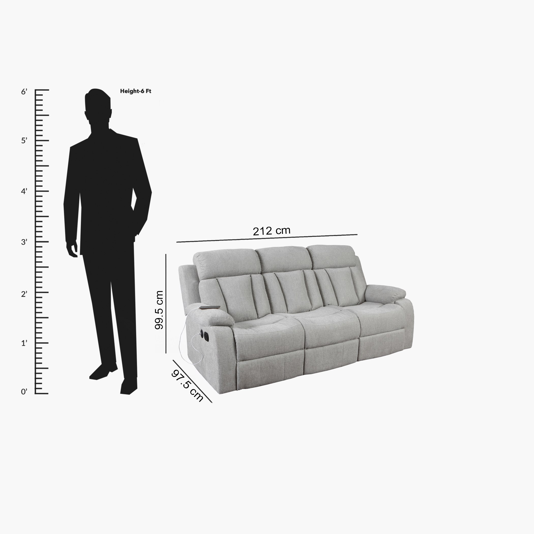 كنبة استرخاء 3 مقاعد قماش مع منفذ يو إس بي من جايد-hbxlivingroom-sofasandarmchairs-sofas-image-15