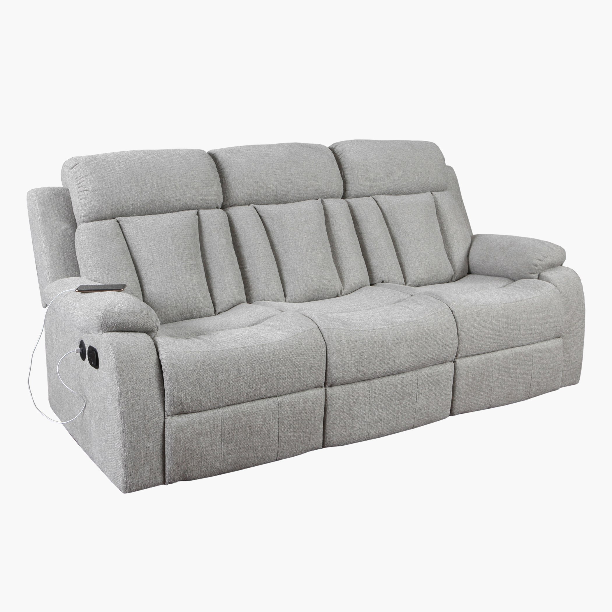 3 seater online lounge recliner