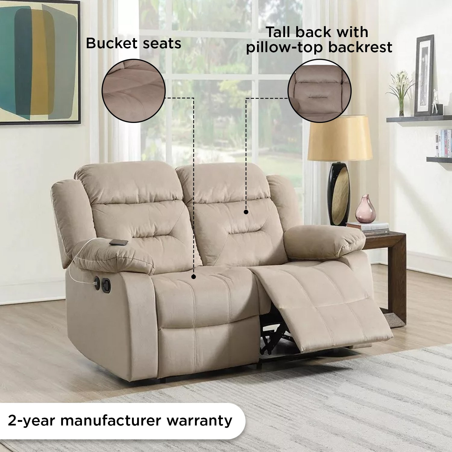 Recliner chair home online box