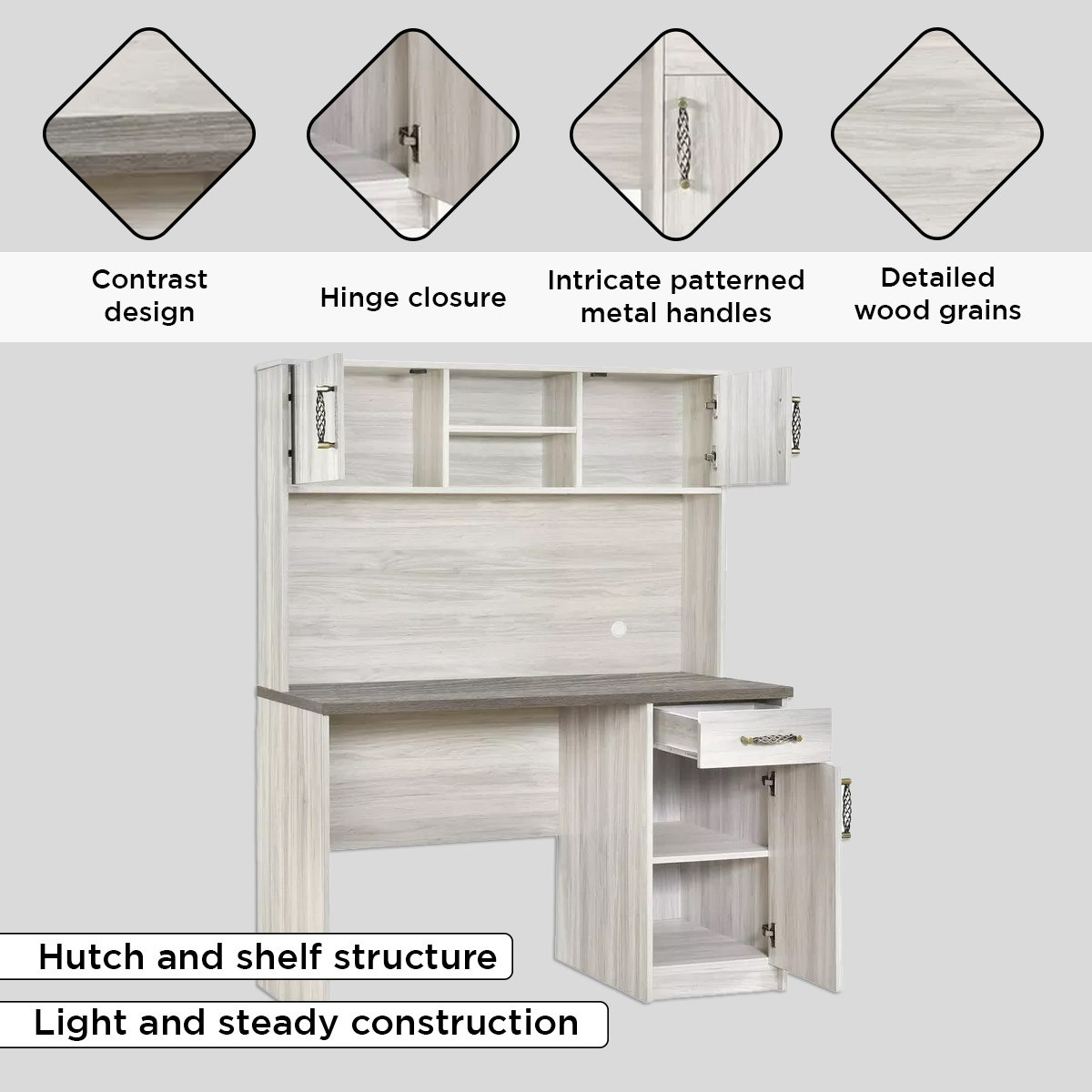 مكتب دراسة مع وحدة تخزين من أنجيليك-hbxfurniture-office-desks-image-5
