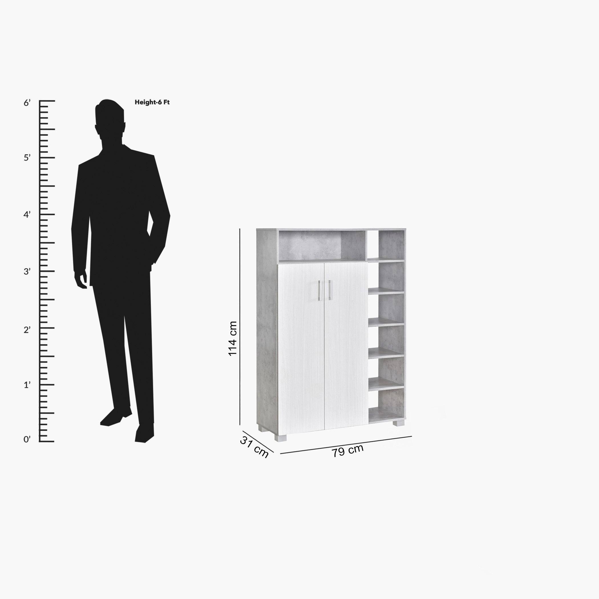 Patara 21-Pair Derby Shoe Cabinet with 2 Doors-hbxbedroom-shoecabinetsandracks-image-7