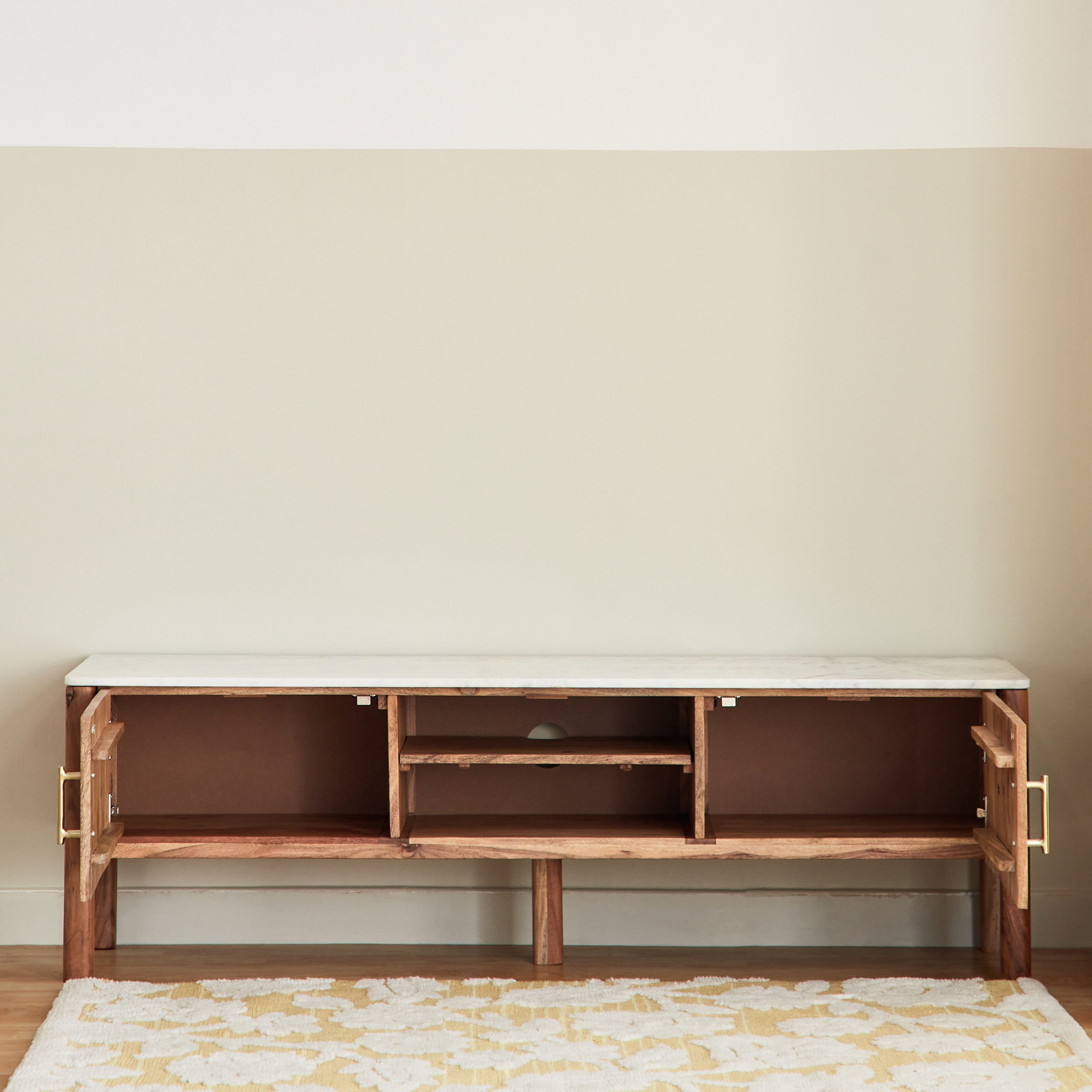 Midtown Marble Top and Solid Wood TV Unit for TVs up to 70 inches-hbxlivingroom-mediaunitsandstorage-tvunits-image-3
