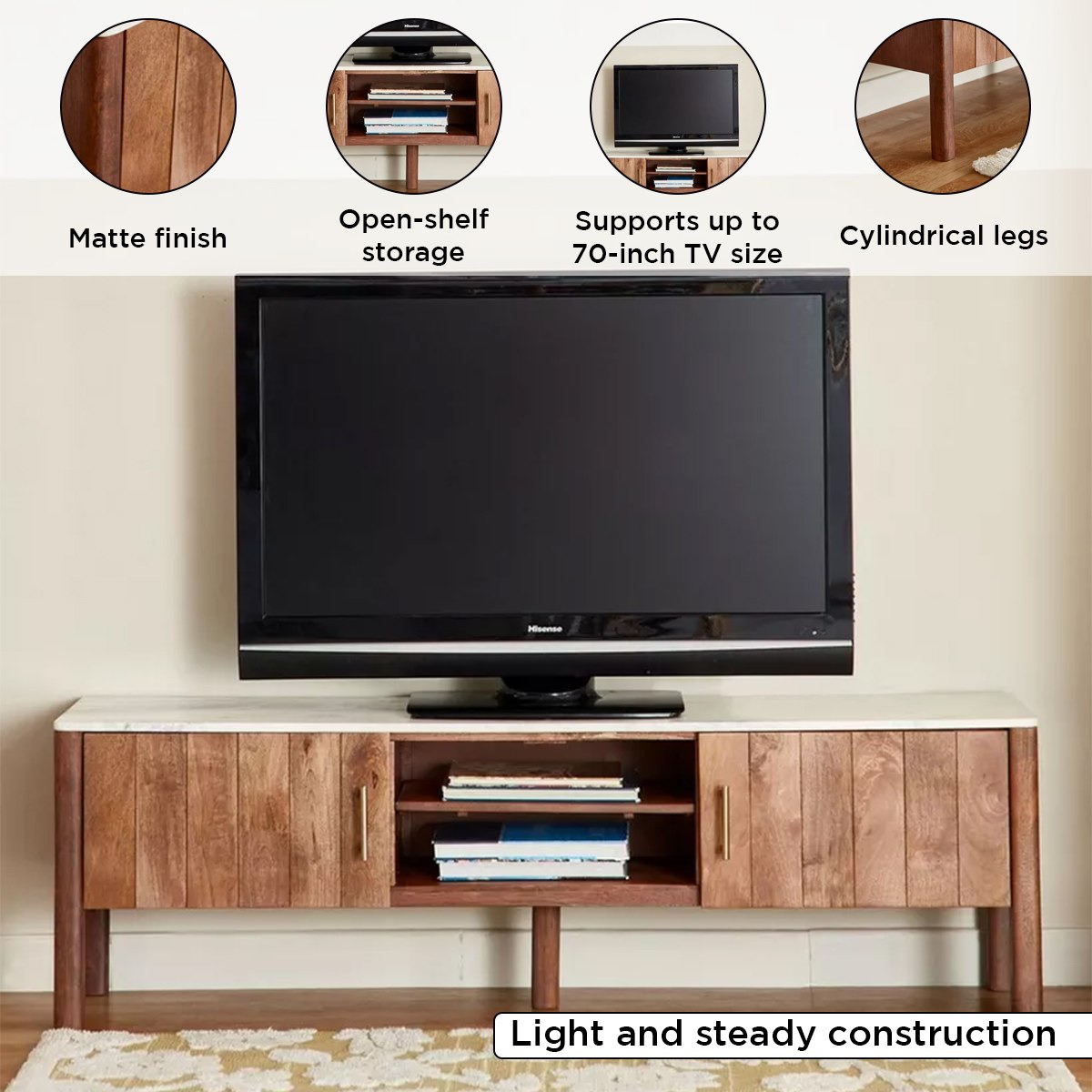 Midtown Marble Top and Solid Wood TV Unit for TVs up to 70 inches-hbxlivingroom-mediaunitsandstorage-tvunits-image-5