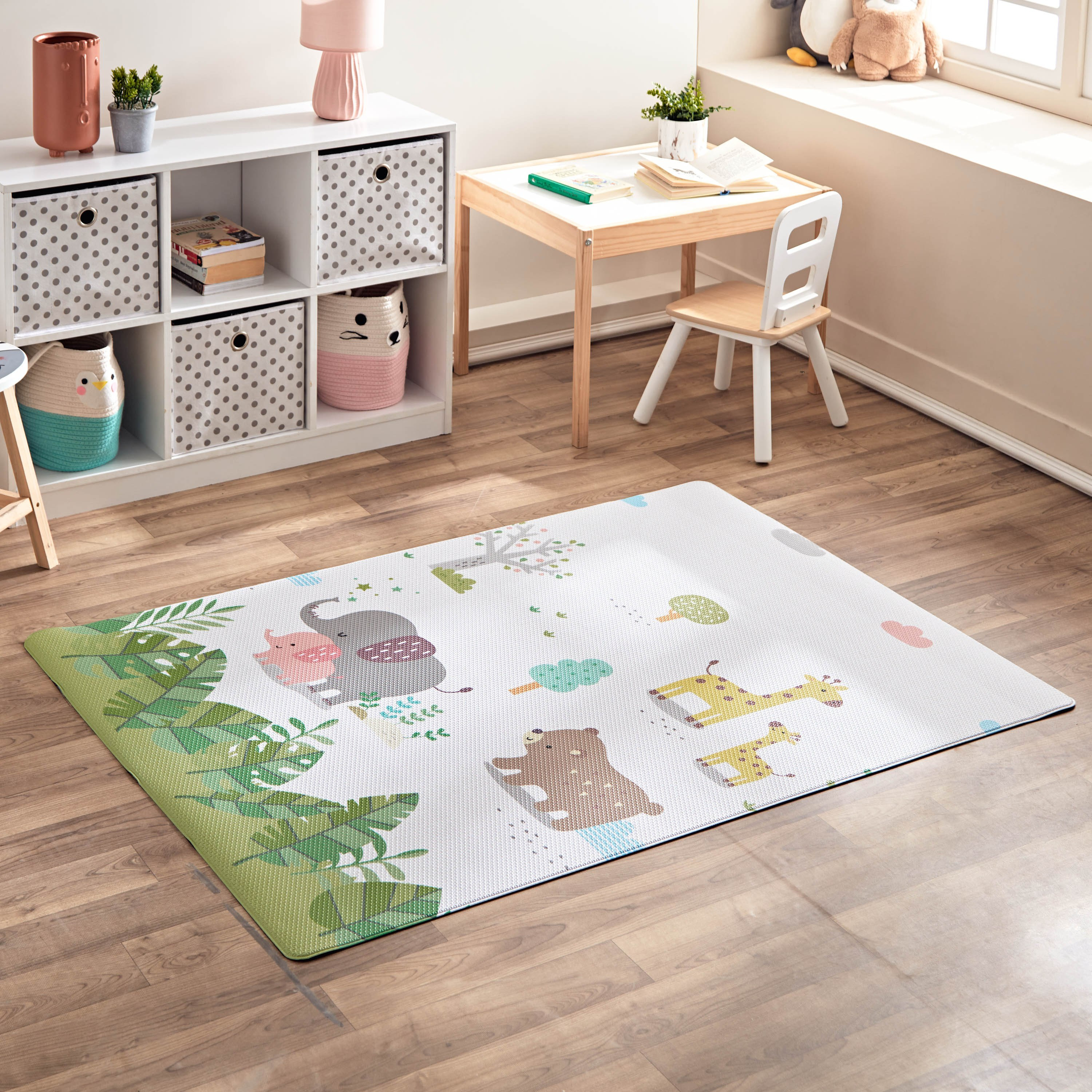 Mystify Jungle Rectangular Mat - 100x140 cm-hbxhomeware-hbxkidsandyouth-image-1
