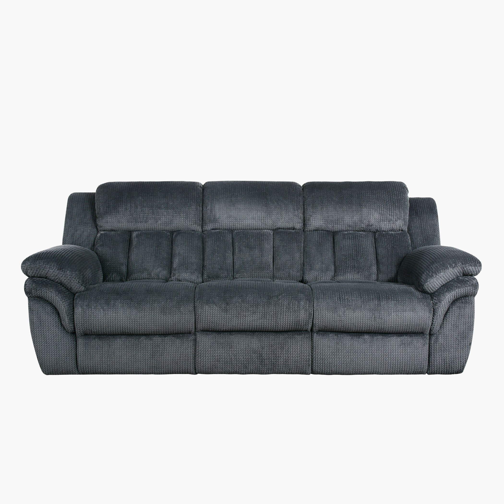 Stanford 3-Seater Fabric Recliner with Drop Down and 2 Cup Holders-hbxlivingroom-sofasandarmchairs-sofas-image-2