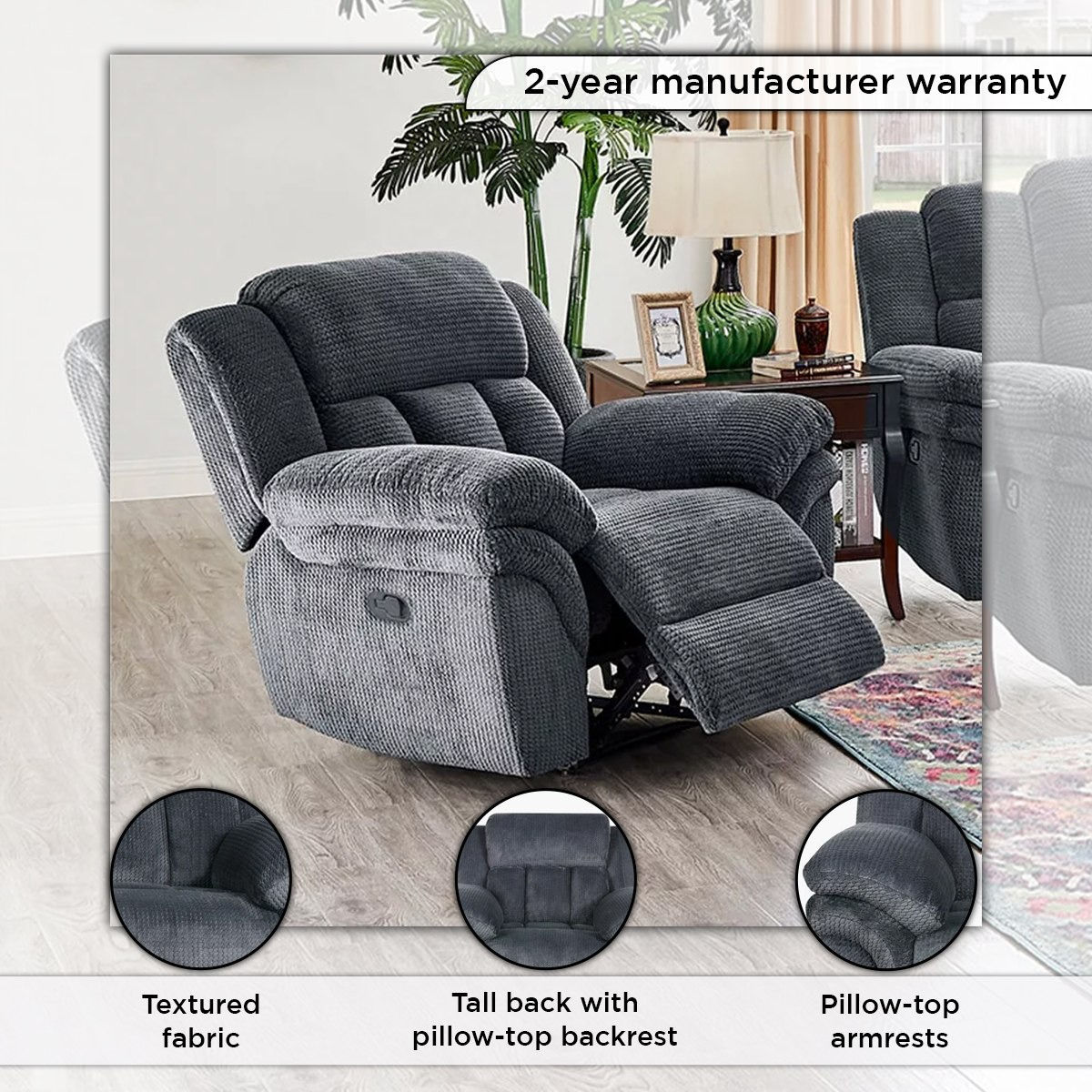 كرسي استرخاء قماش مقعد واحد من ستانفورد-hbxfurniture-sofasandarmchairs-reclinersofas-image-4