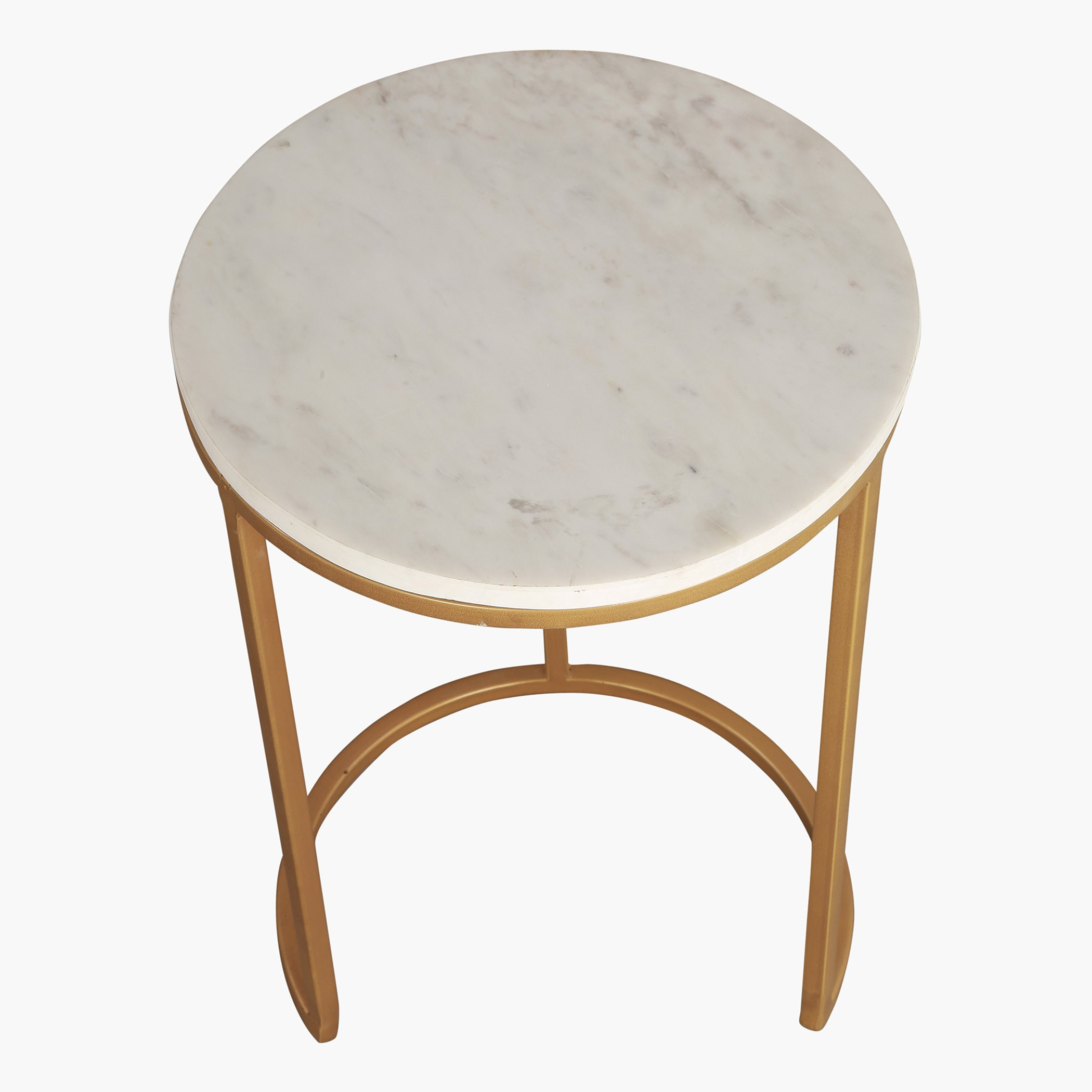 طقم طاولات متداخلة من قطعتين بسطح من الرخام الأصلي - بورتيا من فيندرا-hbxfurniture-livingroom-nestingtables-image-3