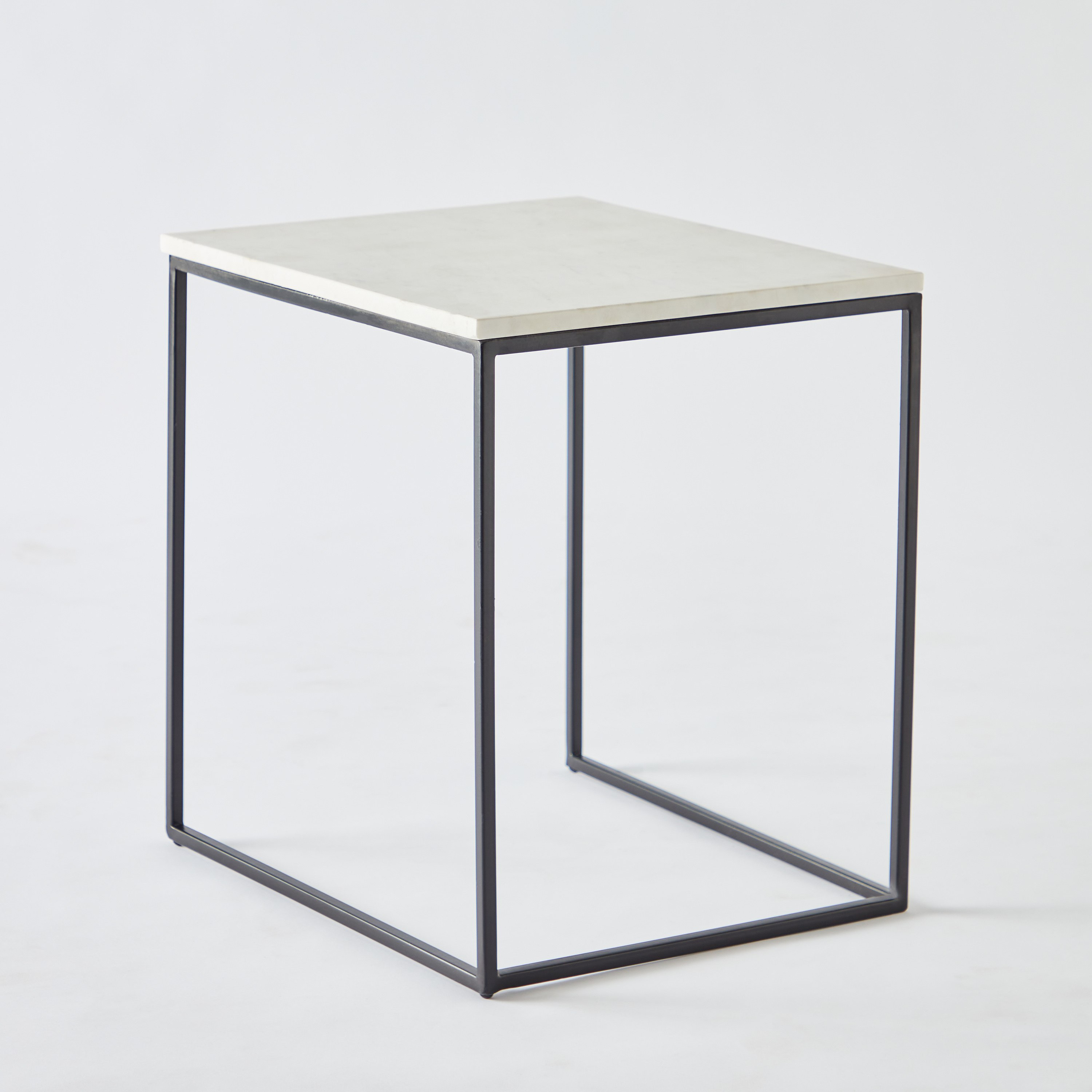 طقم طاولة جانبية من قطعتين بسطح من الرخام الأصلي - إيلين من فيندرا-hbxfurniture-livingroom-endtables-image-7