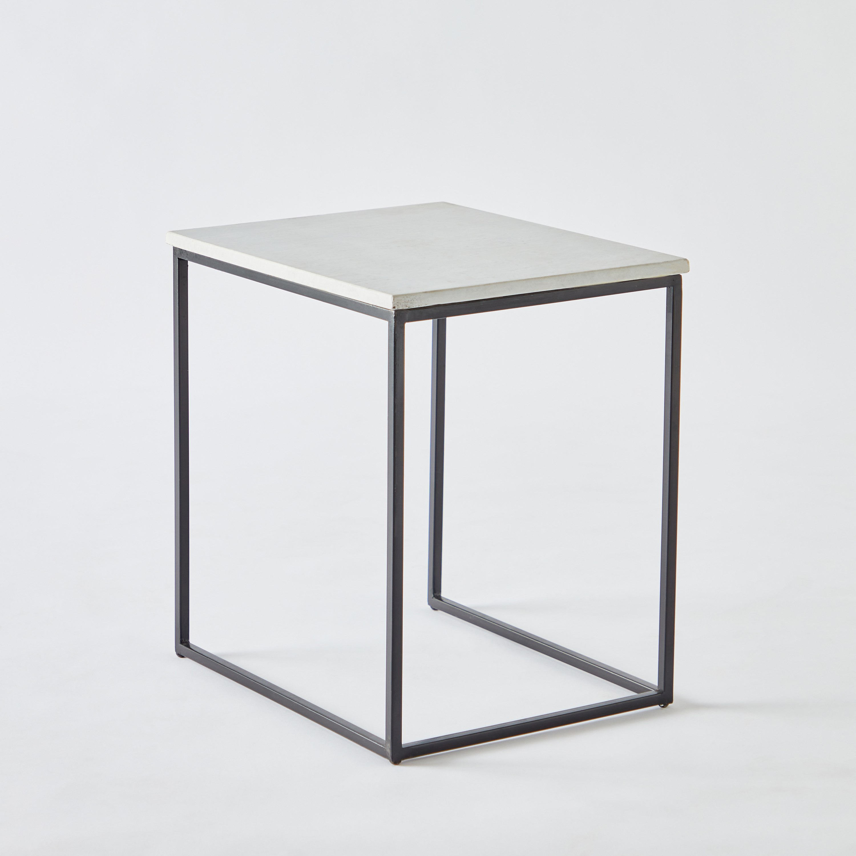 طقم طاولة جانبية من قطعتين بسطح من الرخام الأصلي - إيلين من فيندرا-hbxfurniture-livingroom-endtables-image-8