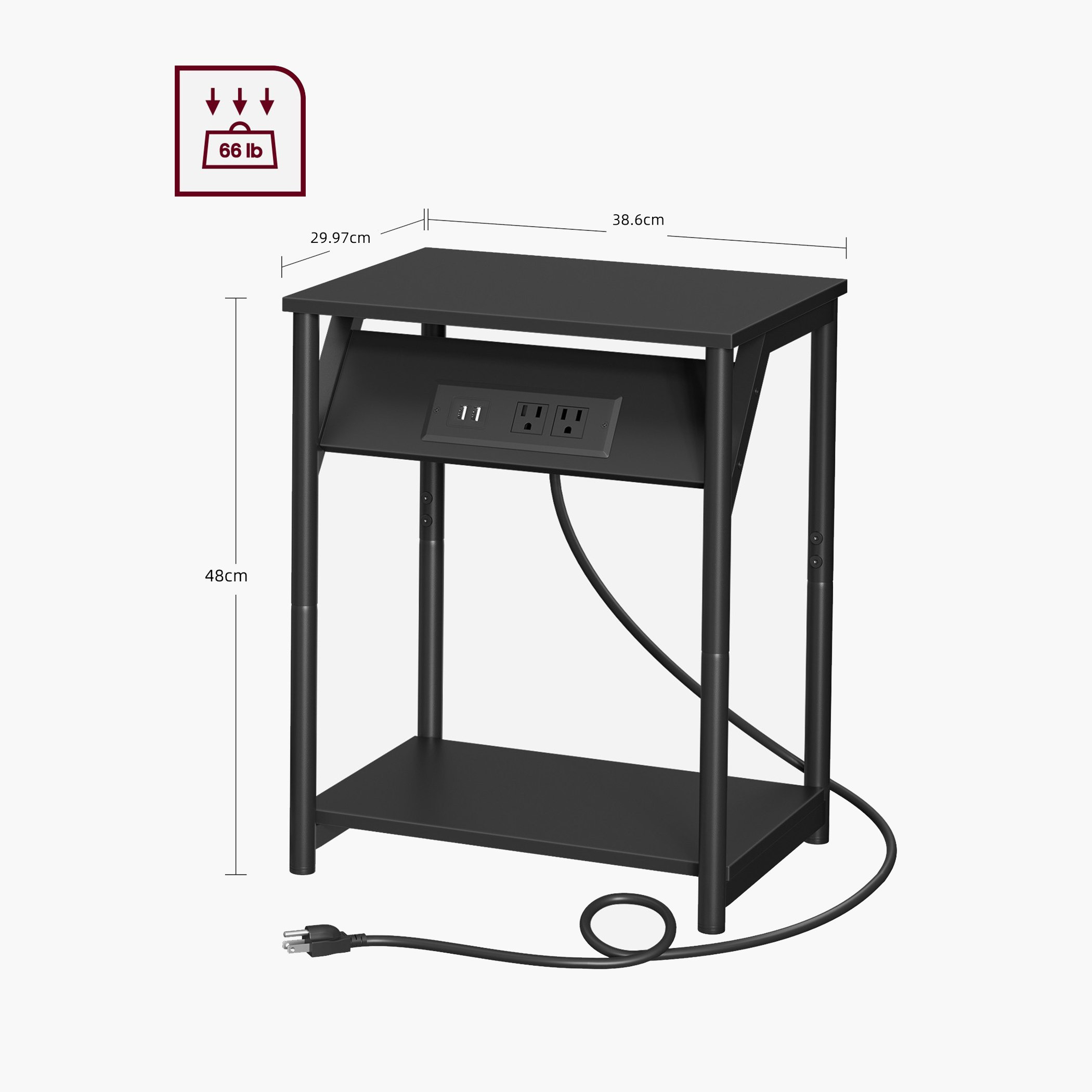 Finland Smart Nightstand End Table - Set of 2-PROMO_HB_UAE_HBX10_250526-image-9