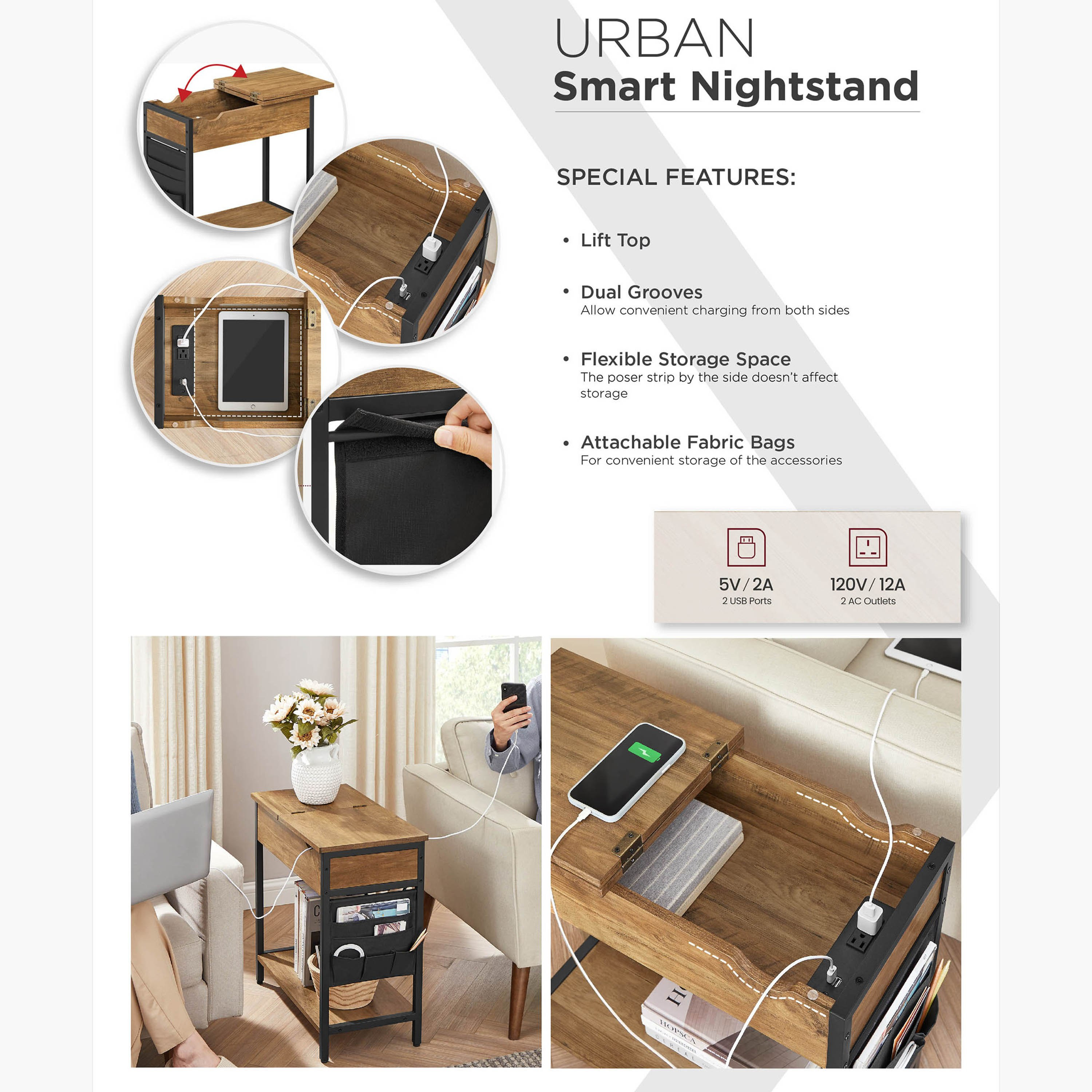 طاولة سرير جانبية ذكية من أوربان-hbxfurniture-bedroom-nightstands-image-10