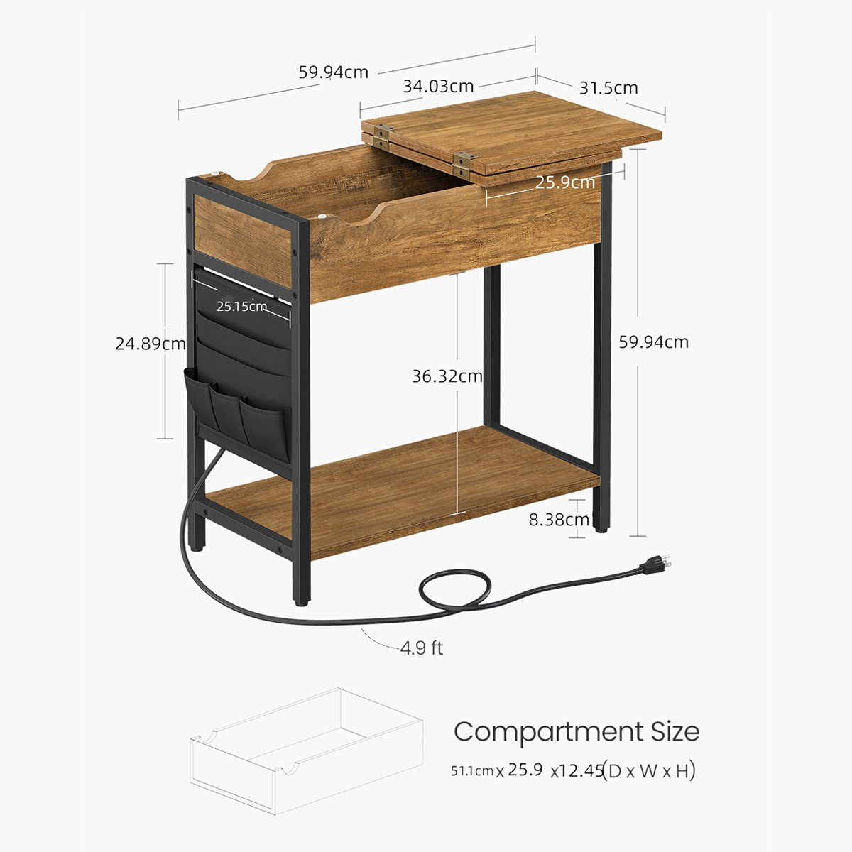 طاولة سرير جانبية ذكية من أوربان-hbxfurniture-bedroom-nightstands-image-7