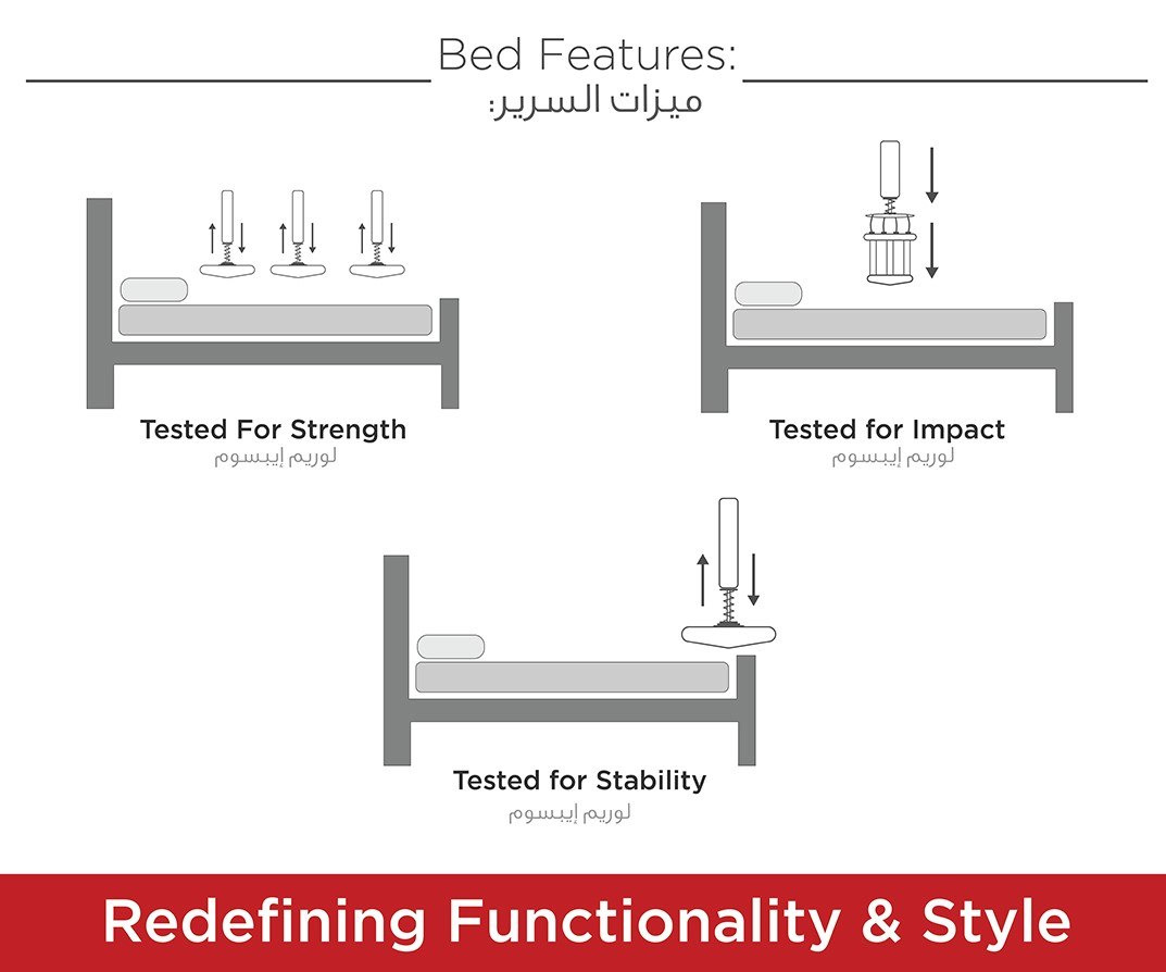 Richmond 5-Piece King Bedroom Set - 180x200 cm-hbxbedroom-bedsandbedsets-bedroomsets-king-image-10