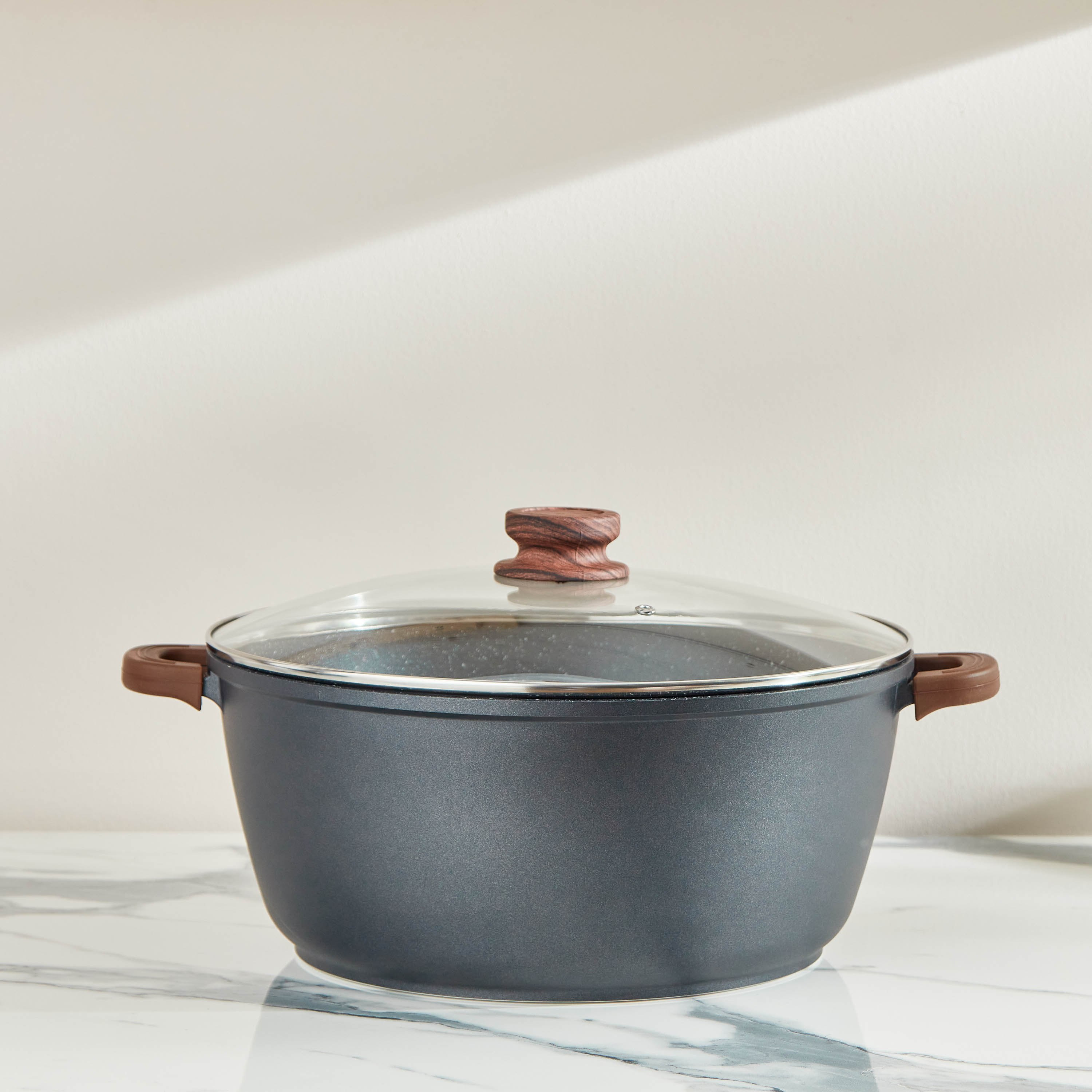 كسرولة بقاعدة حديد زهر من لا كوزينا - 9 لتر-hbxhomeware-hbxkitchen-image-2