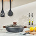 La Cucina Die Cast Induction Shallow Pot - 3.5 L-Cookware-thumbnailMobile-0