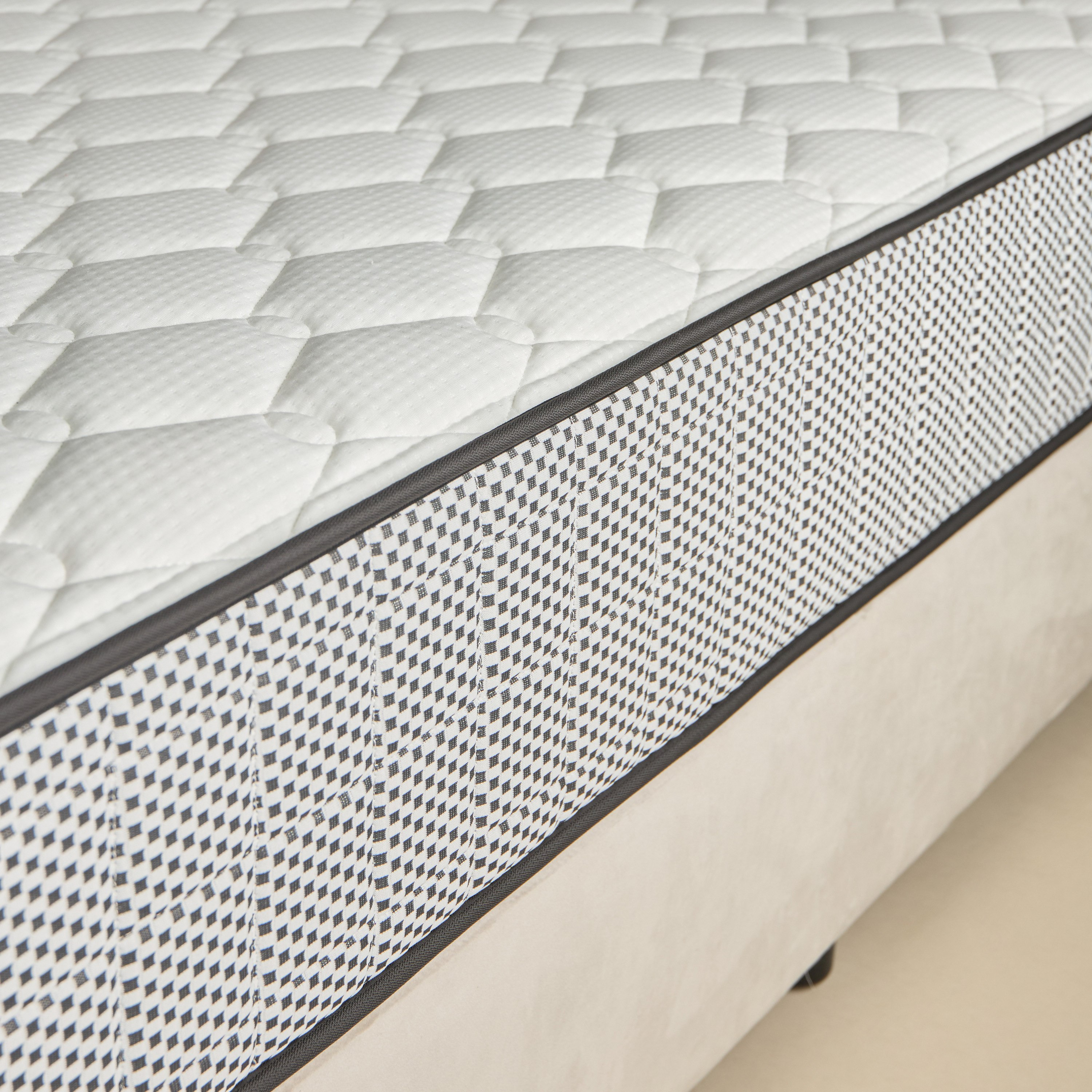 SleepNest iGolden Comfort Lux Medium Firm Pocket Spring Single Mattress - 90x190x25 cm-hbxfurniture-bedroom-mattresses-single-image-8