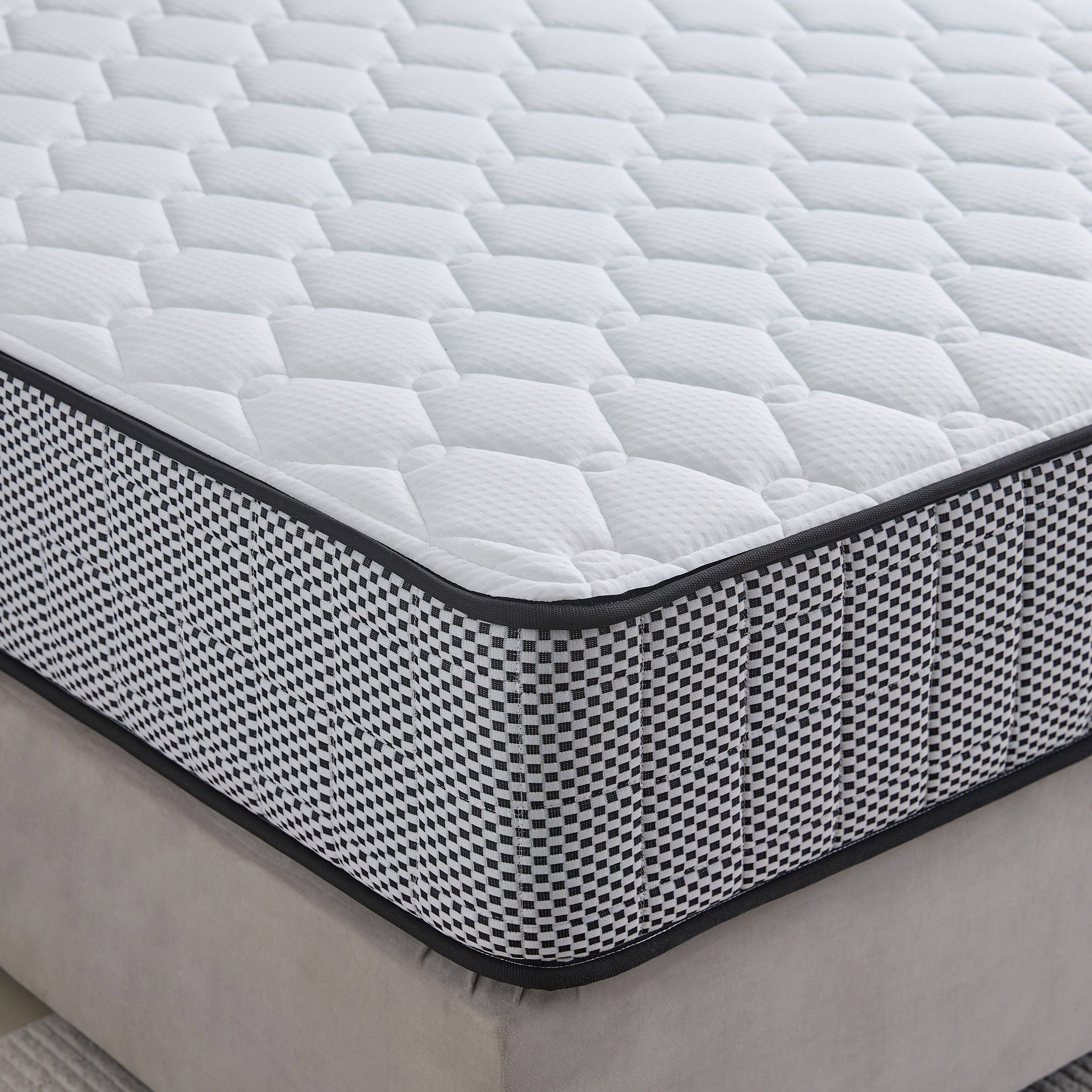 SleepNest iGolden Comfort Lux Medium Firm Pocket Spring Queen Mattress - 155x205x25 cm-hbxbedroom-mattresses-queen-image-6