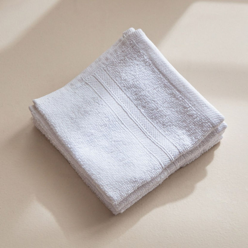 Essential Carded 4-Piece Face Towel Set - 30x30 cm-Bathroom Textiles-image-0