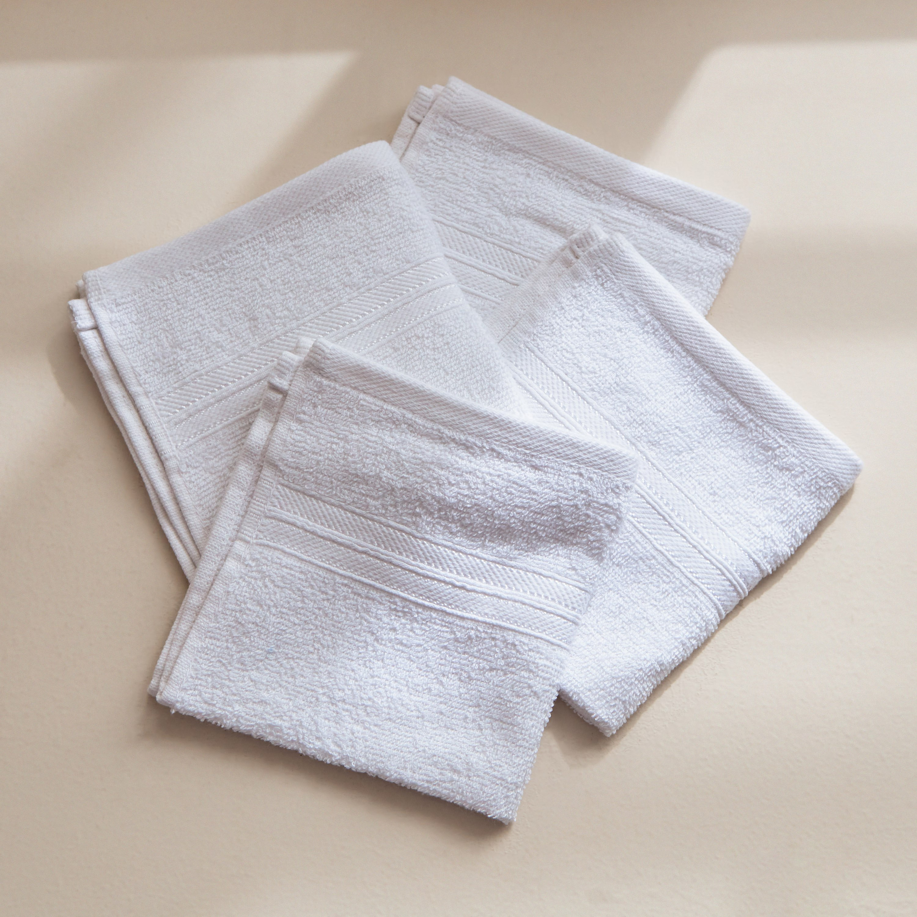 Essential Carded 4-Piece Face Towel Set - 30x30 cm-hbxbathroom-bathroomtextiles-image-3