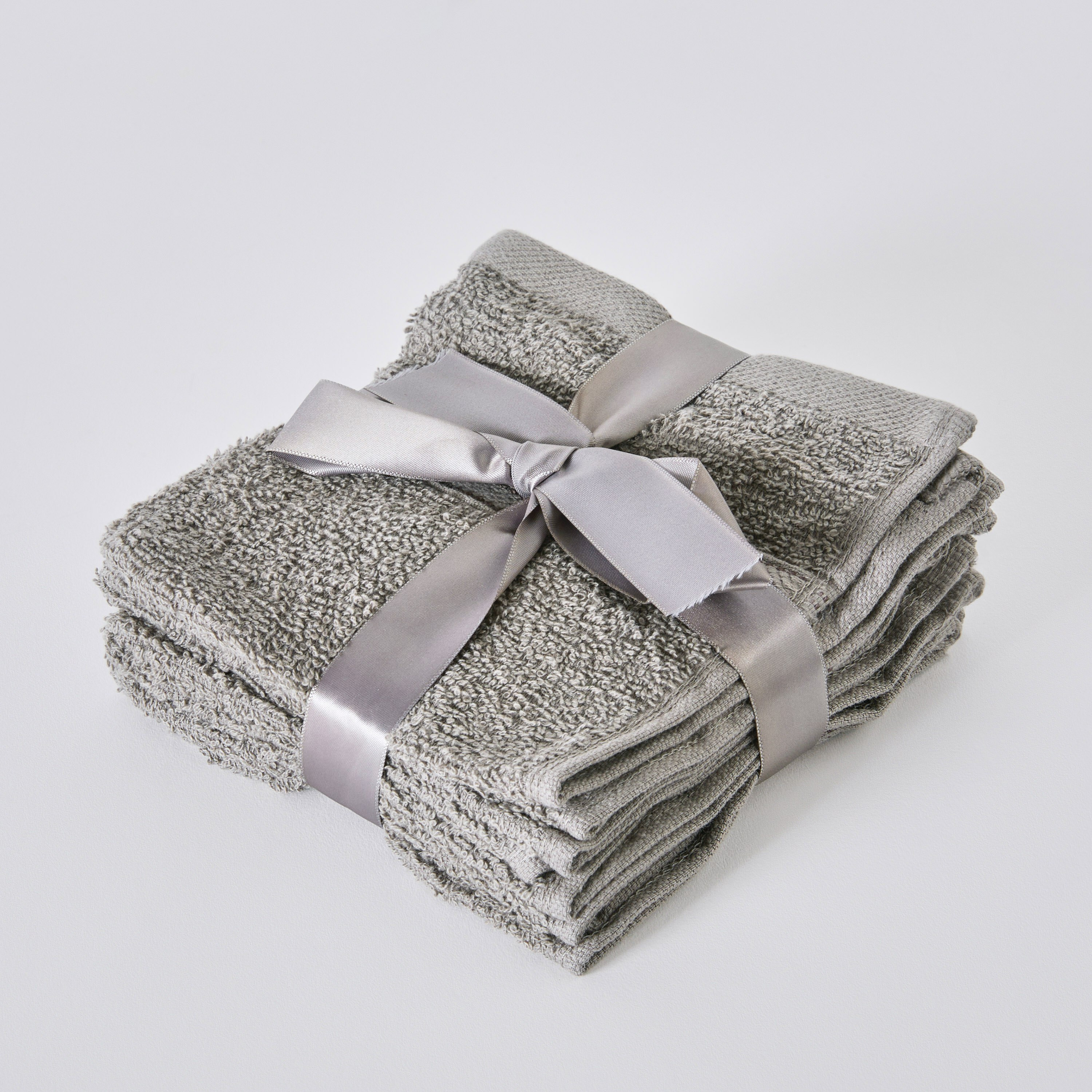 طقم مناشف وجه ممشطة 4 قطع من إسنشيال- 30x30 سم-hbxbathroom-bathroomtextiles-image-6