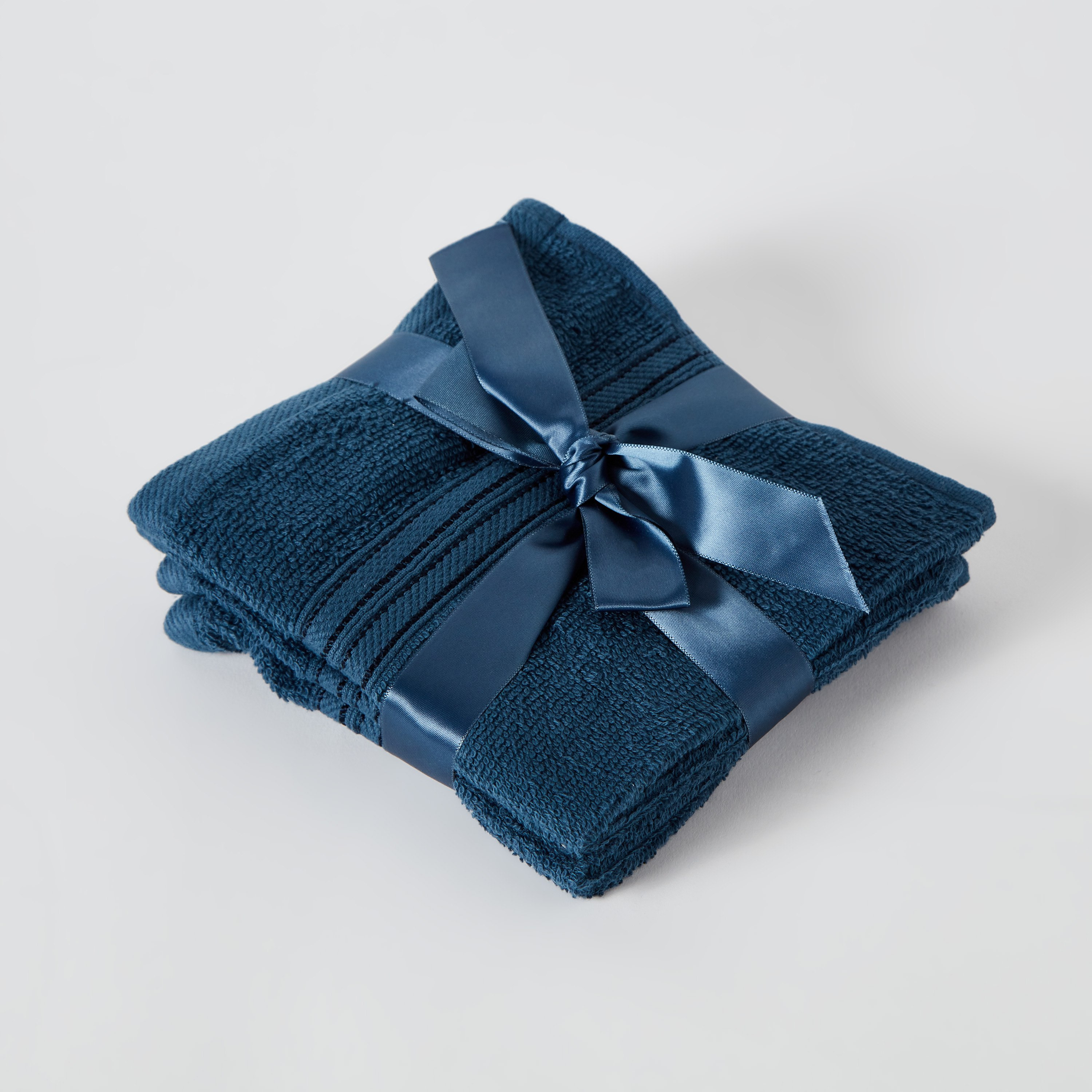 طقم مناشف وجه ممشطة 4 قطع من إسنشيال- 30x30 سم-hbxbathroom-bathroomtextiles-image-5