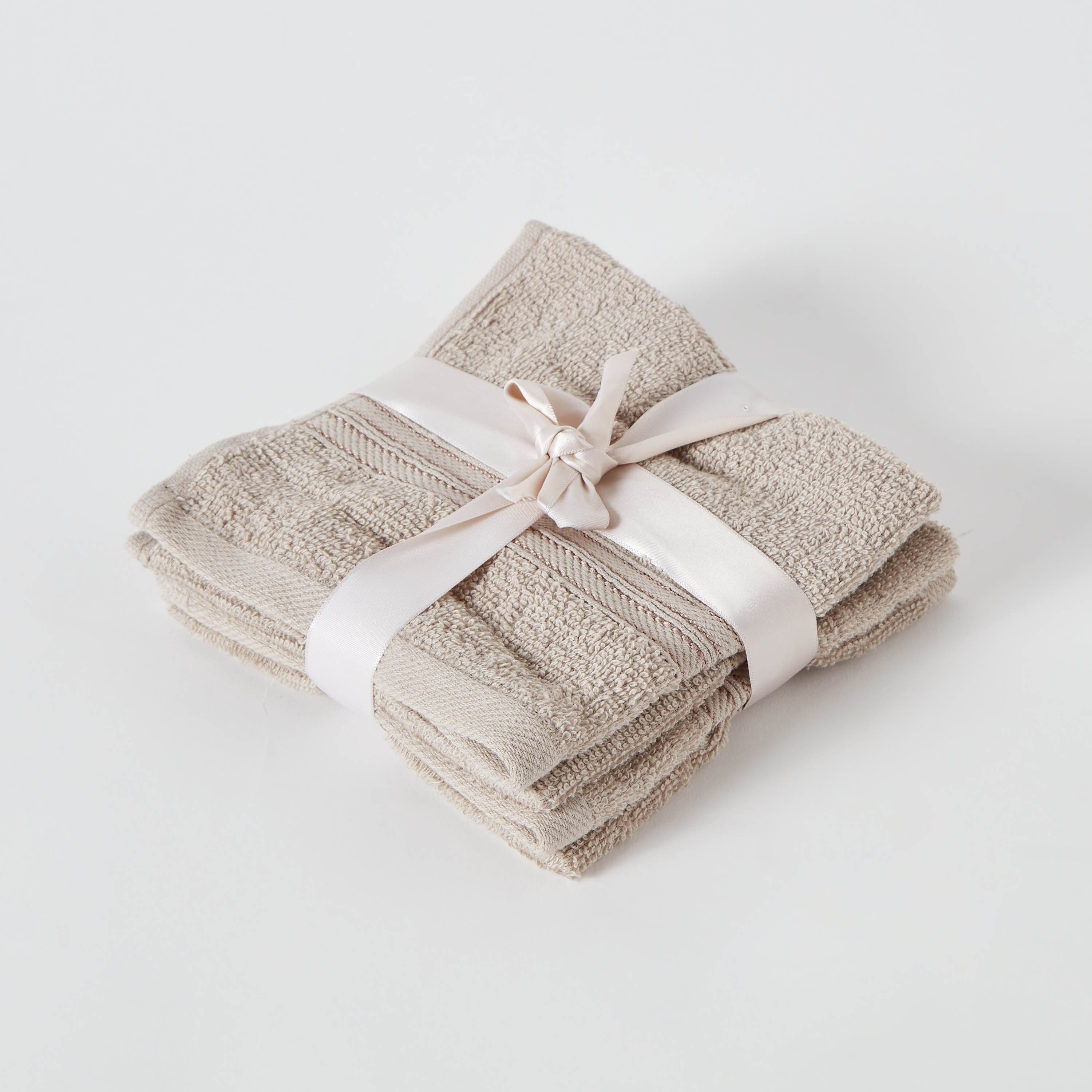 طقم مناشف وجه ممشطة 4 قطع من إسنشيال- 30x30 سم-hbxbathroom-bathroomtextiles-image-5
