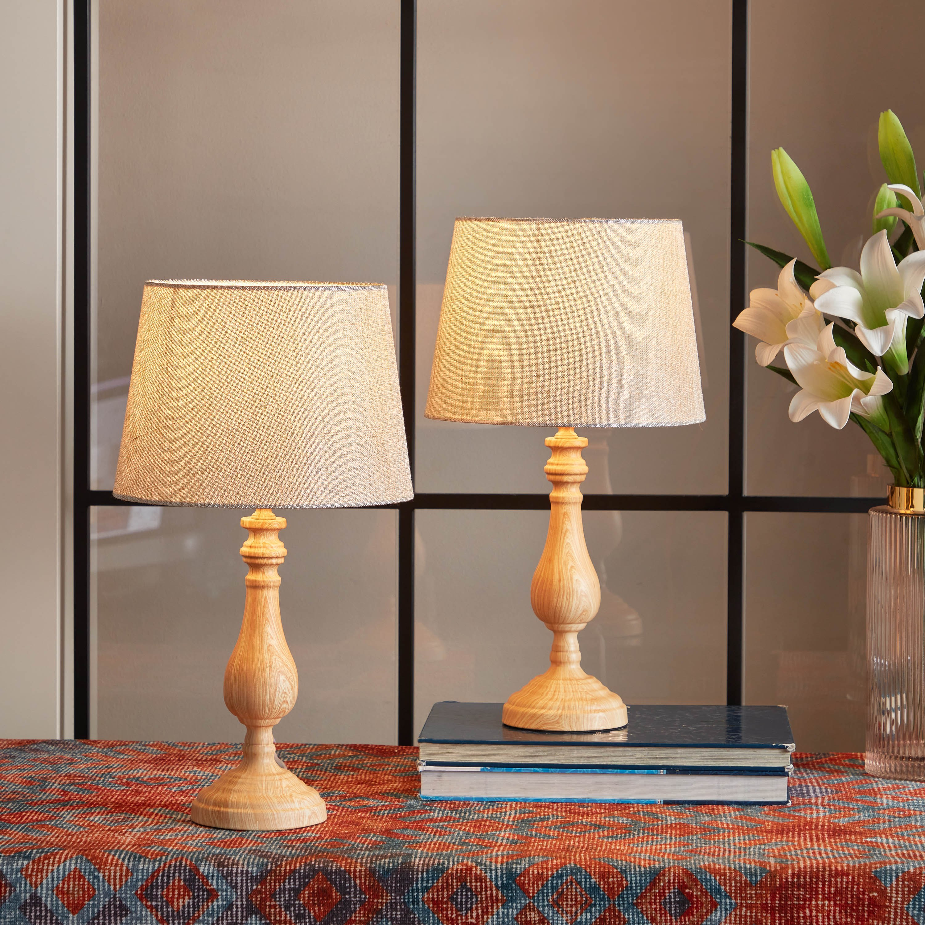 طقم مصابيح طاولة معدن قطعتين من سكوتيا - 45 سم-hbxlivingroom-lighting-tablelamps-image-2