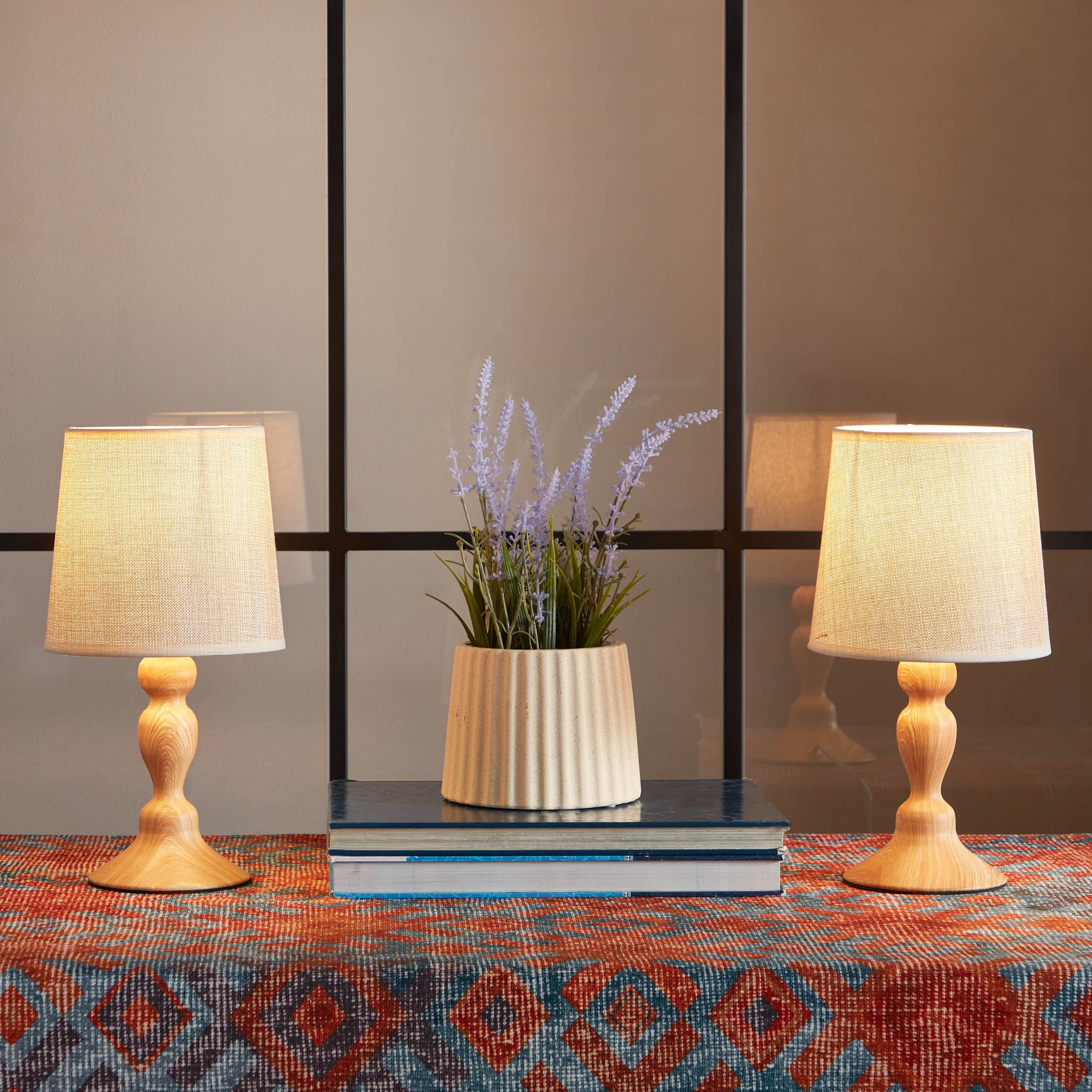 طقم مصابيح طاولة قطعتين من سكوتيا - 33 سم-hbxlivingroom-lighting-tablelamps-image-5