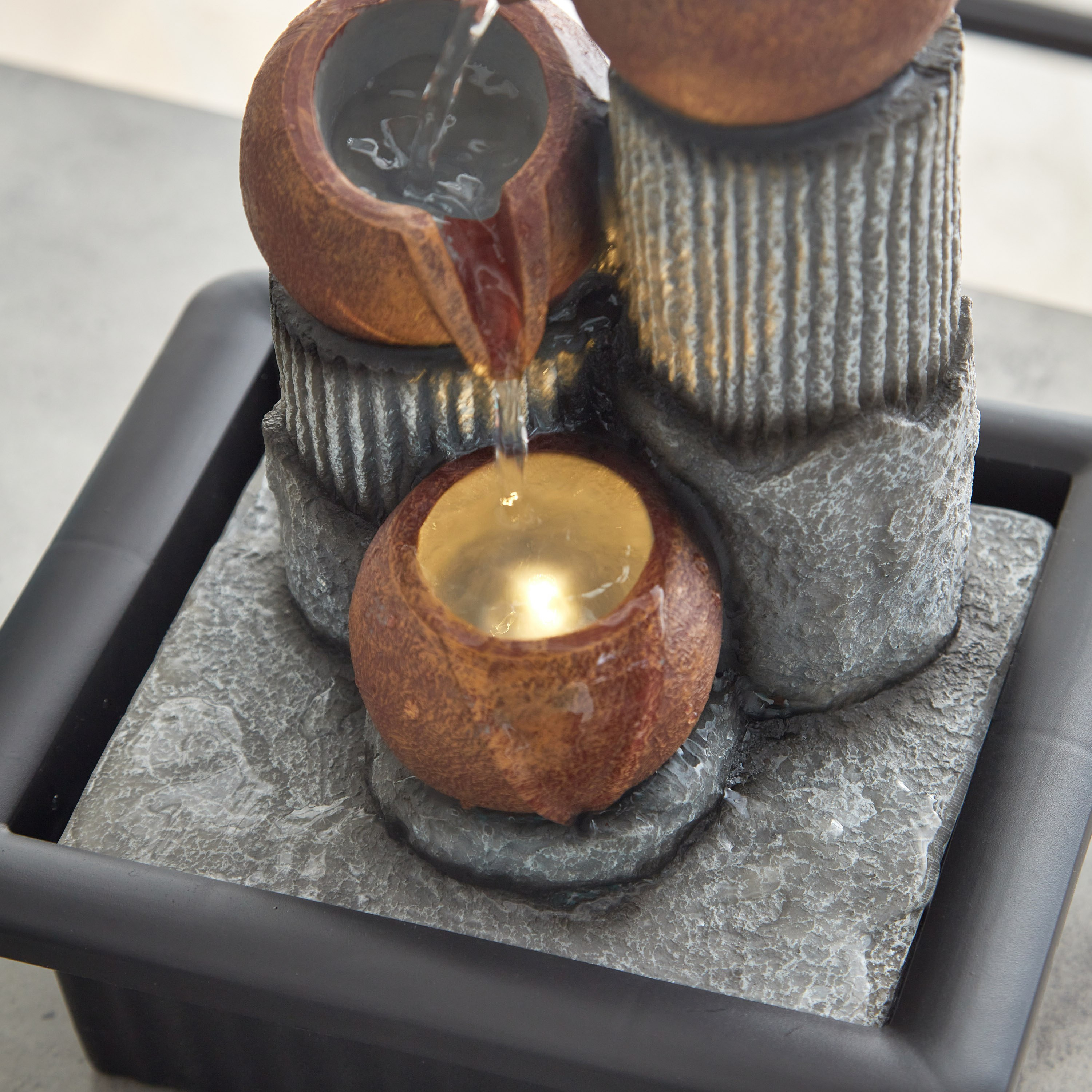 Albane Fountain with Yellow Head Light - 21x17x25 cm-PROMO_HB_AE_B1G1_250925-image-4