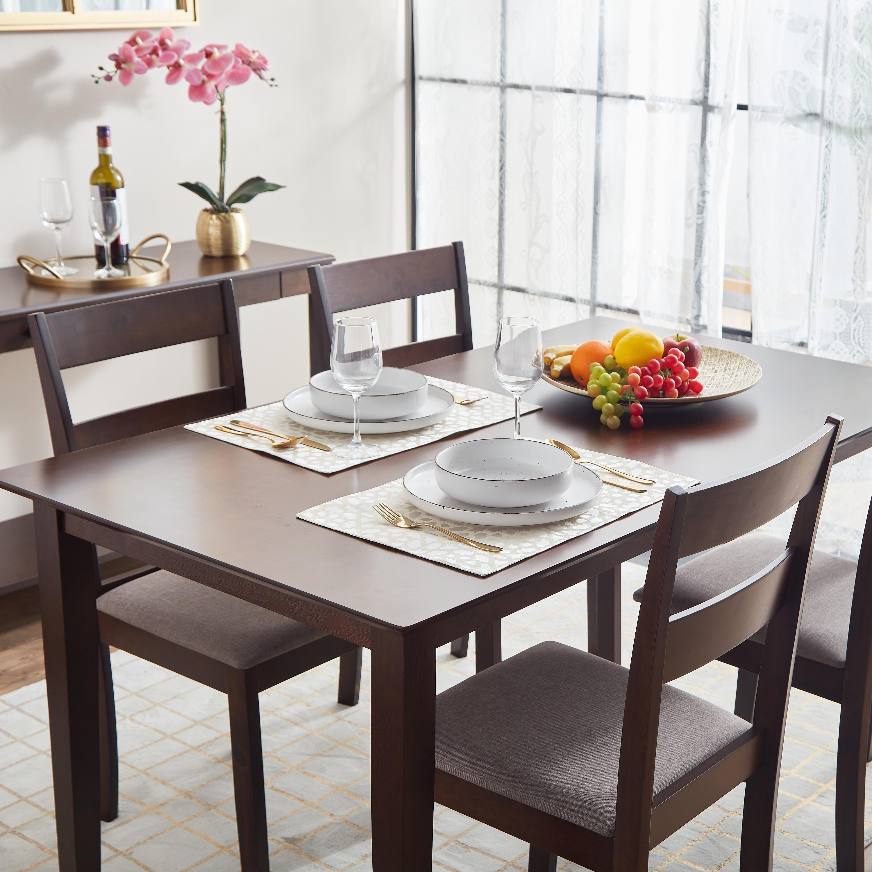 Zayla 2-Piece Reversible Jacquard Placemat Set - 33x48 cm-hbxdecorandfurnishings-homefurnishings-tablelinens-image-4