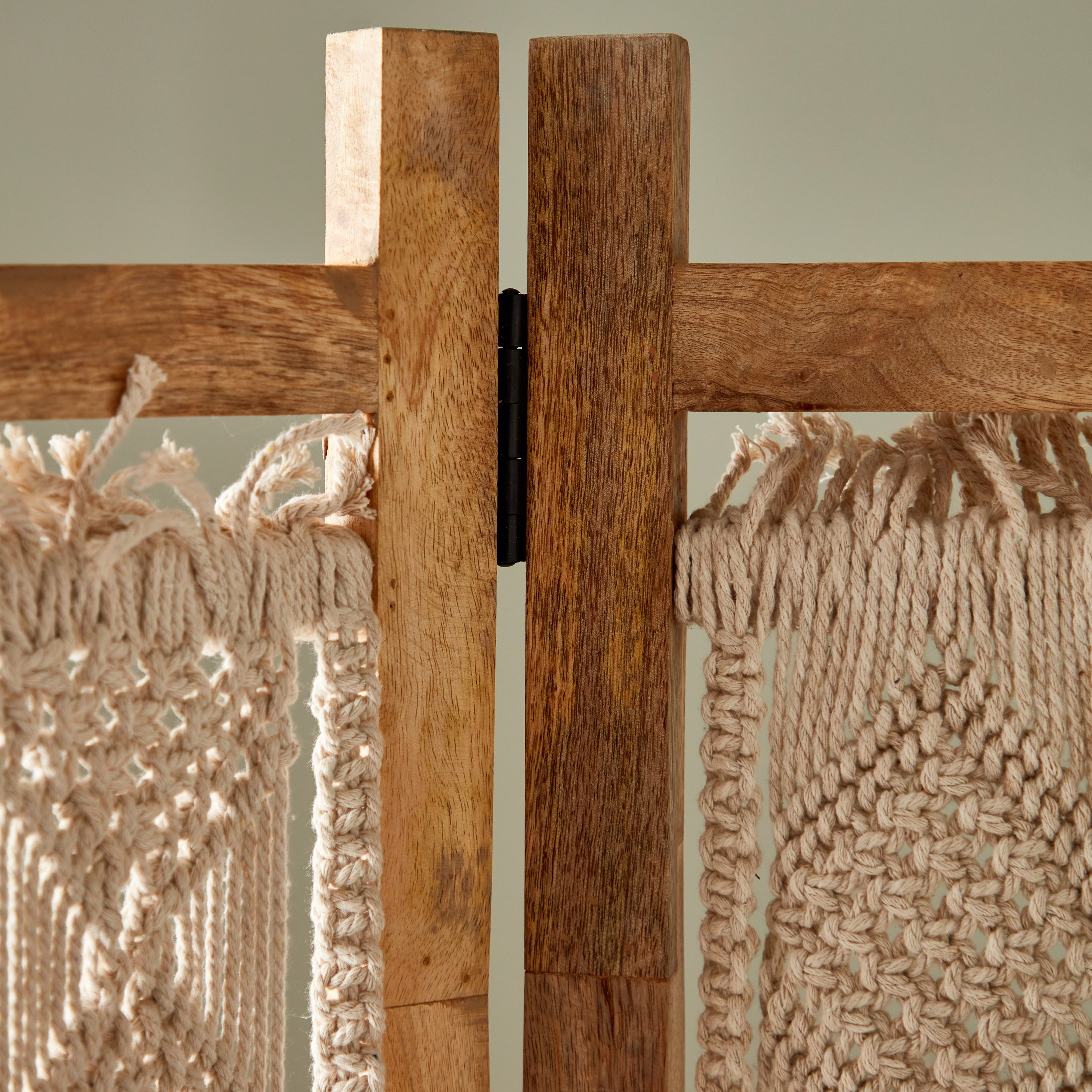 Macrame 4-Panel Room Divider Screen-hbxfurniture-office-bookcases-image-7