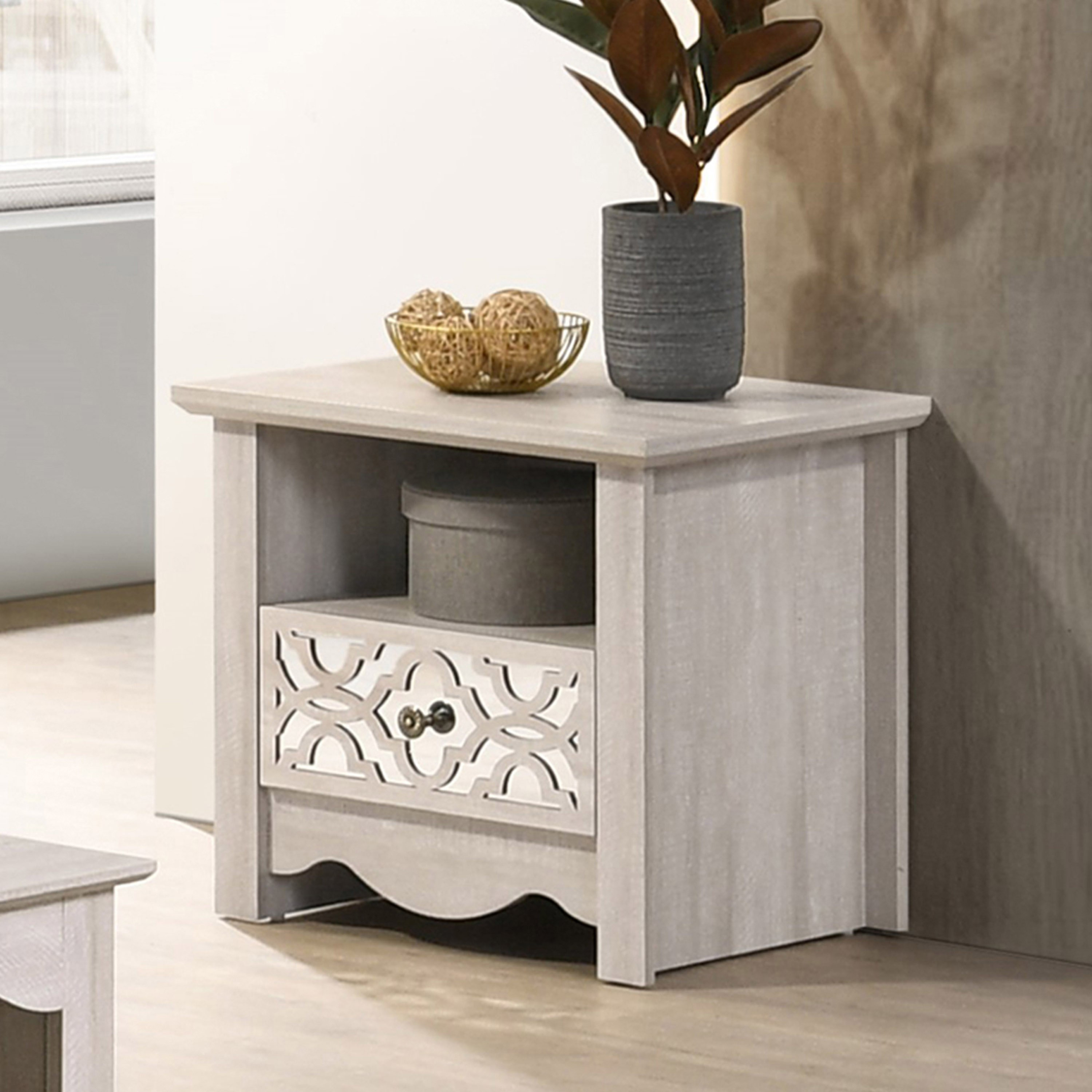 طاولة جانبيّة درج واحد من مراكش-hbxfurniture-livingroom-endtables-image-1