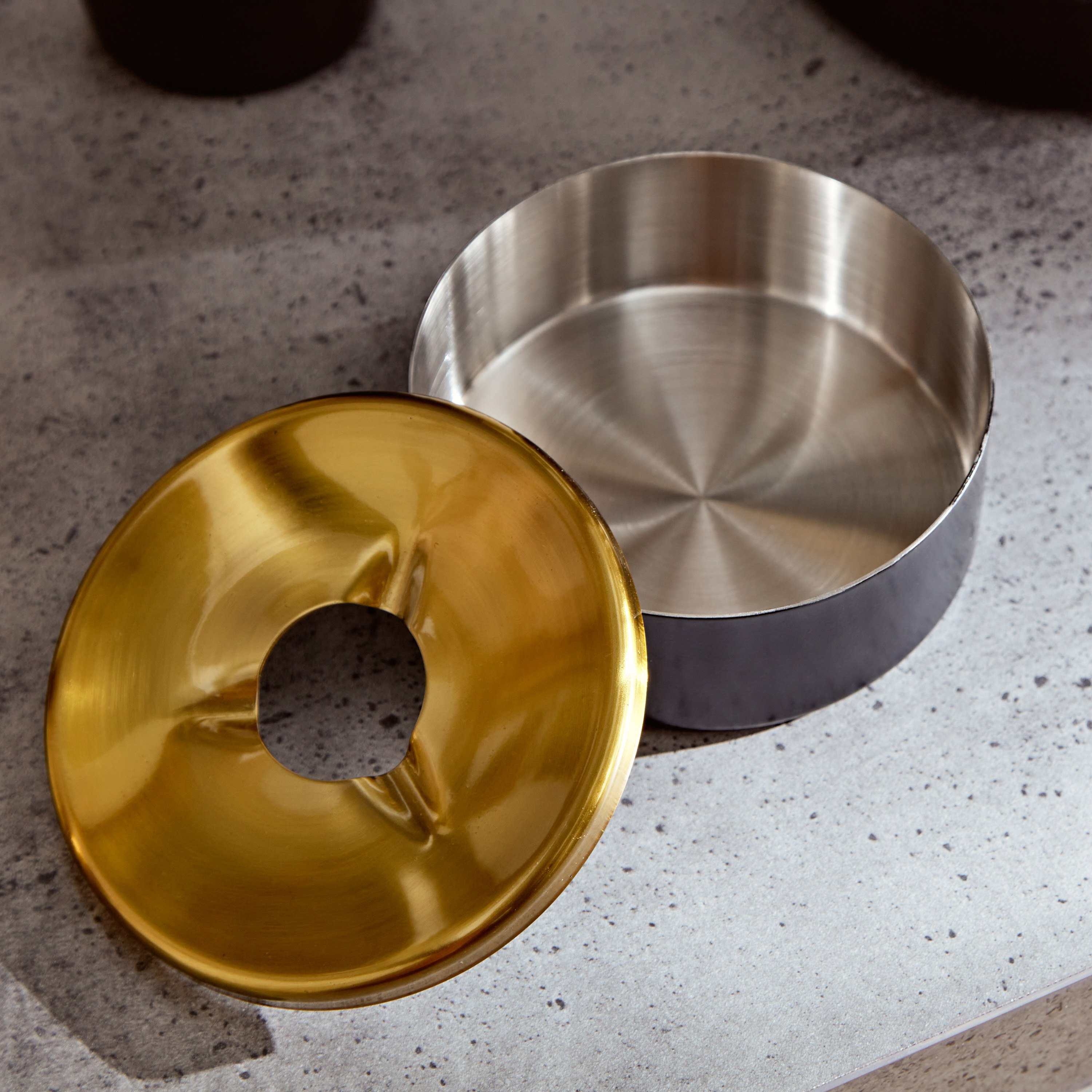 Celebration Stainless Steel Ash Tray-hbxhomeware-hbxkitchen-image-2