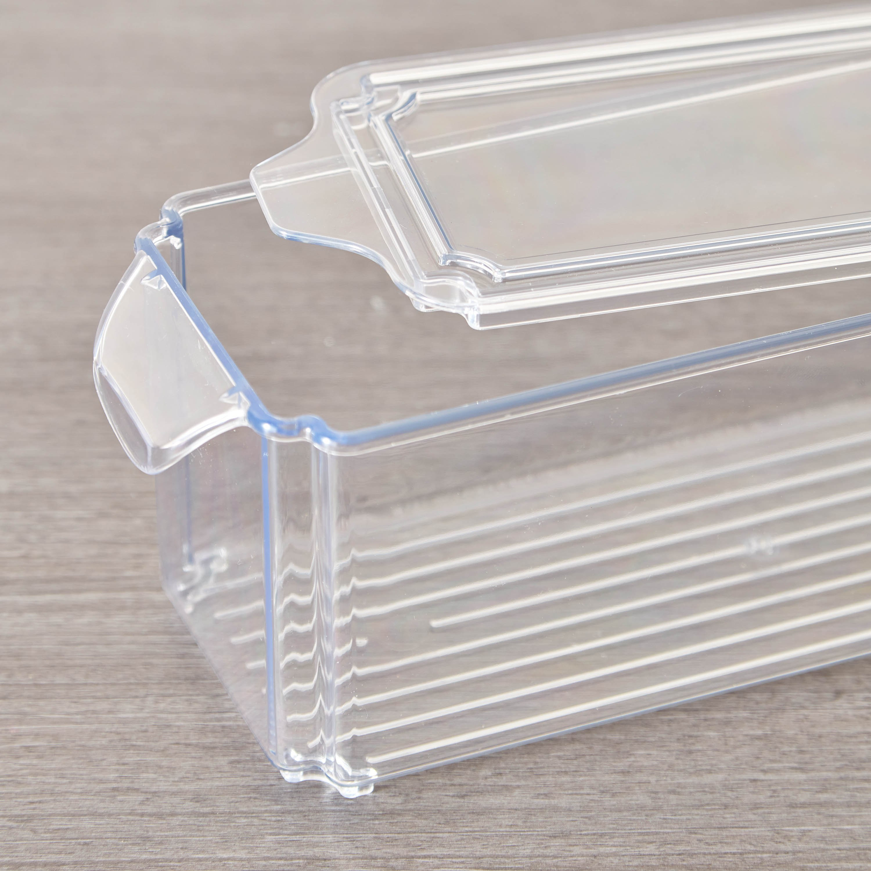 منظم ثلاجة قابل للتكديس بغطاء من سيستماتيكو - 1.9 لتر-hbxkitchen-kitchenware-kitchenaccessories-image-3