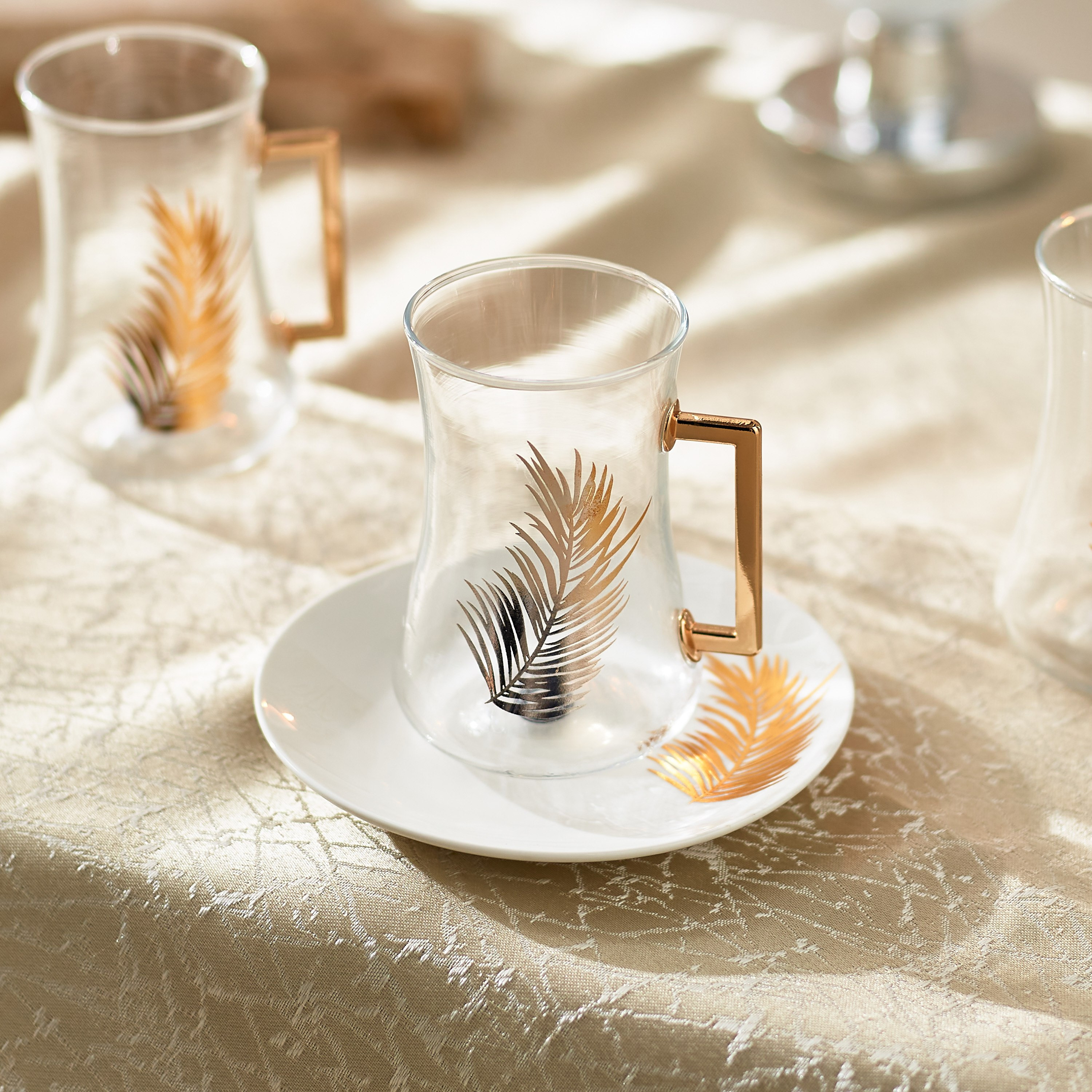 طقم إستكان وقهوة 18 قطعة من بالم-hbxhomeware-hbxkitchen-image-2