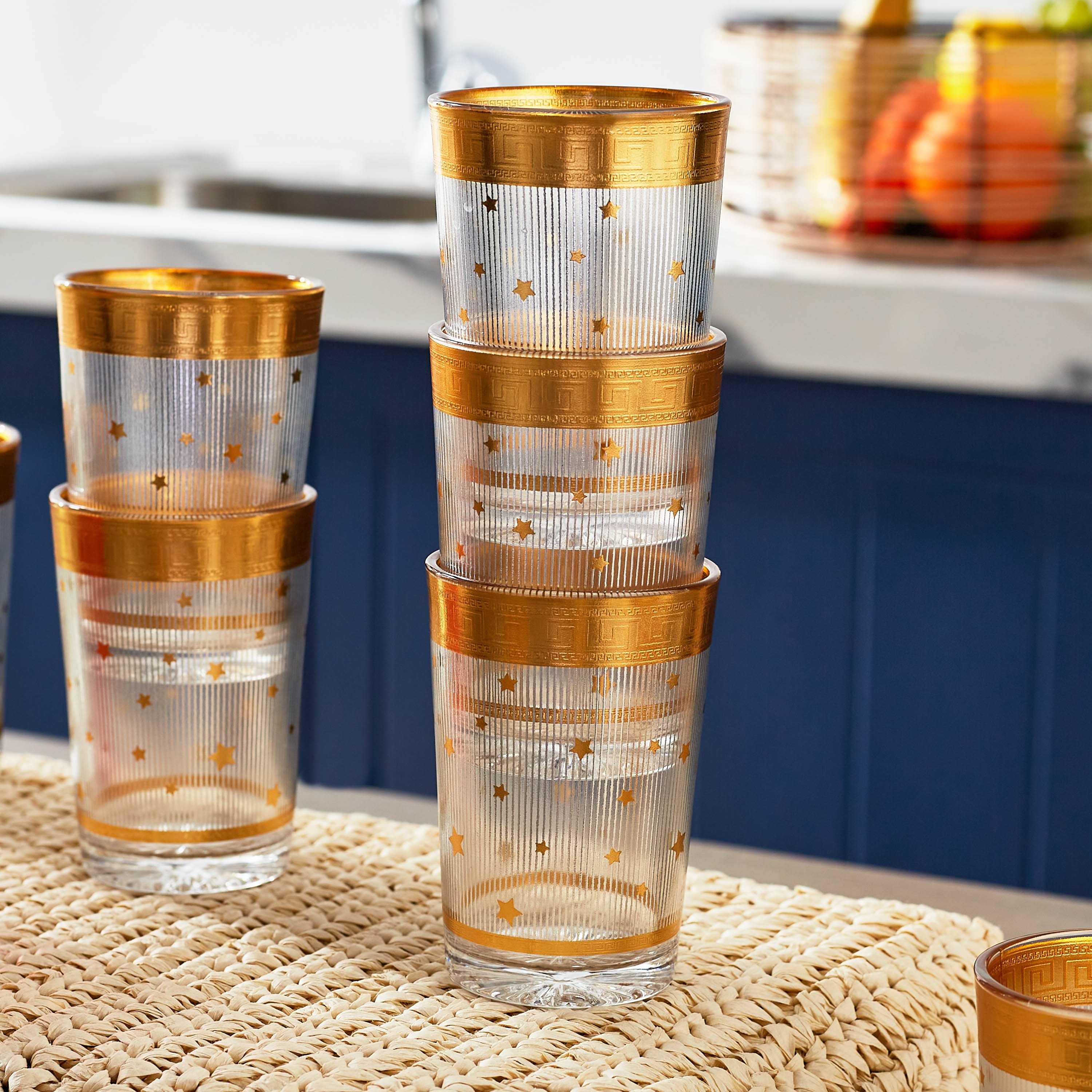 طقم أكواب زجاج 12 قطعة من أوركيد - 200 مل-hbxhomeware-hbxkitchen-image-3