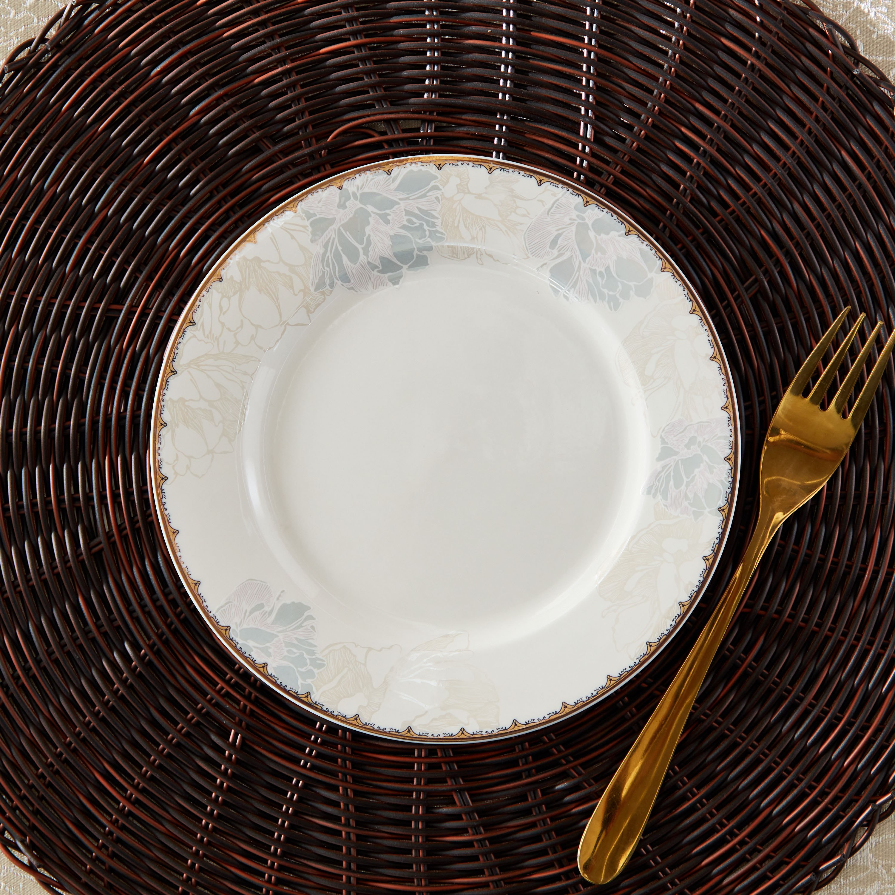 صحن جانبي خزف صيني من كوينز لوتس - 19 سم-hbxdecorandfurnishings-tabletop-crockery-image-1