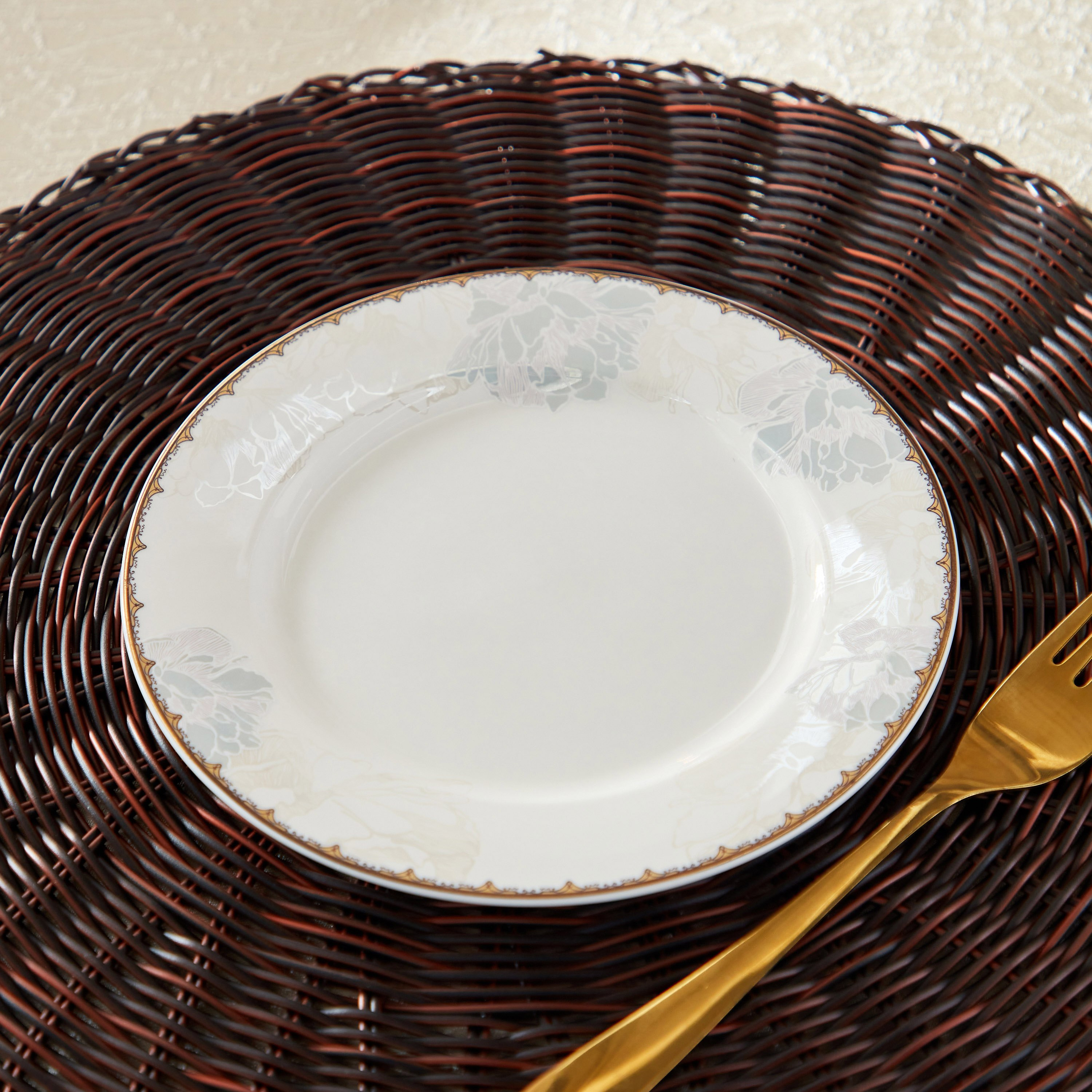 صحن جانبي خزف صيني من كوينز لوتس - 19 سم-hbxdecorandfurnishings-tabletop-crockery-image-2