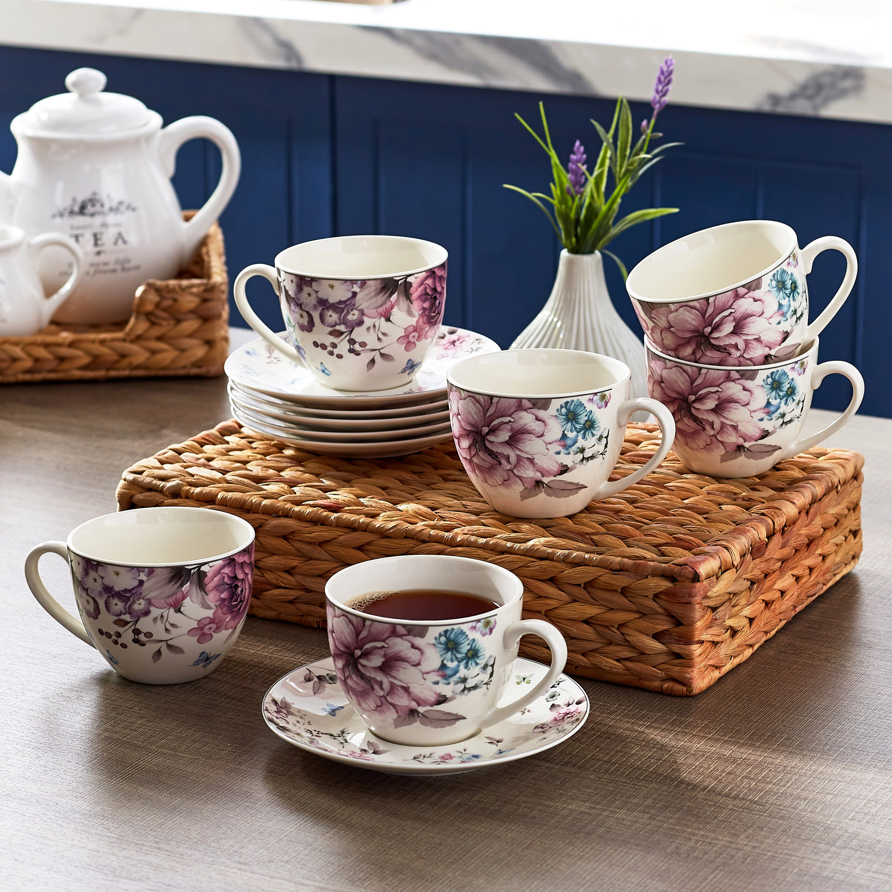 Orchid Grey Dawn 12-Piece Cup and Saucer Set - 220 ml-hbxhomeware-hbxkitchen-image-5