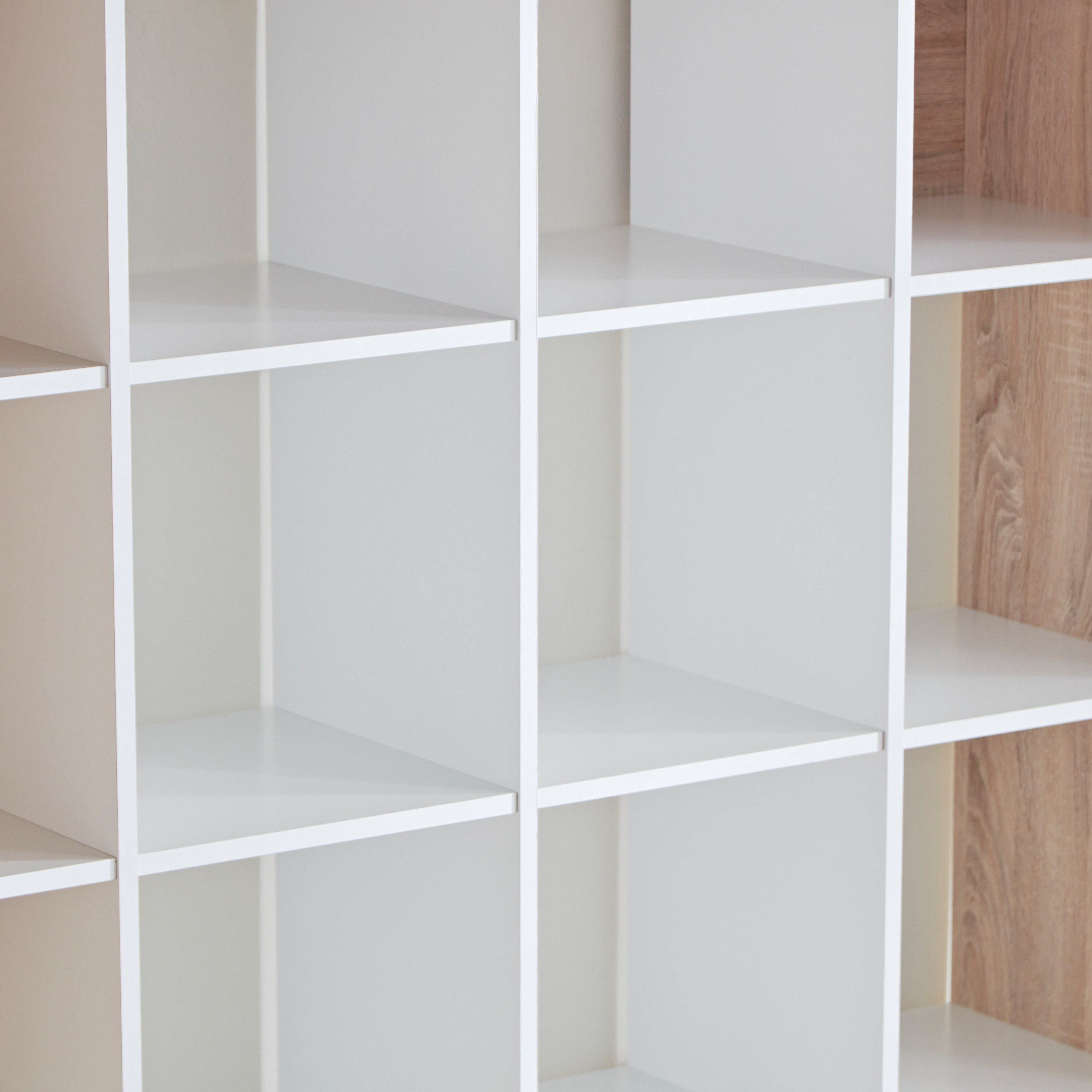 Alford Patara 16-Cube Divider Bookcase-hbxfurniture-office-bookcases-image-5