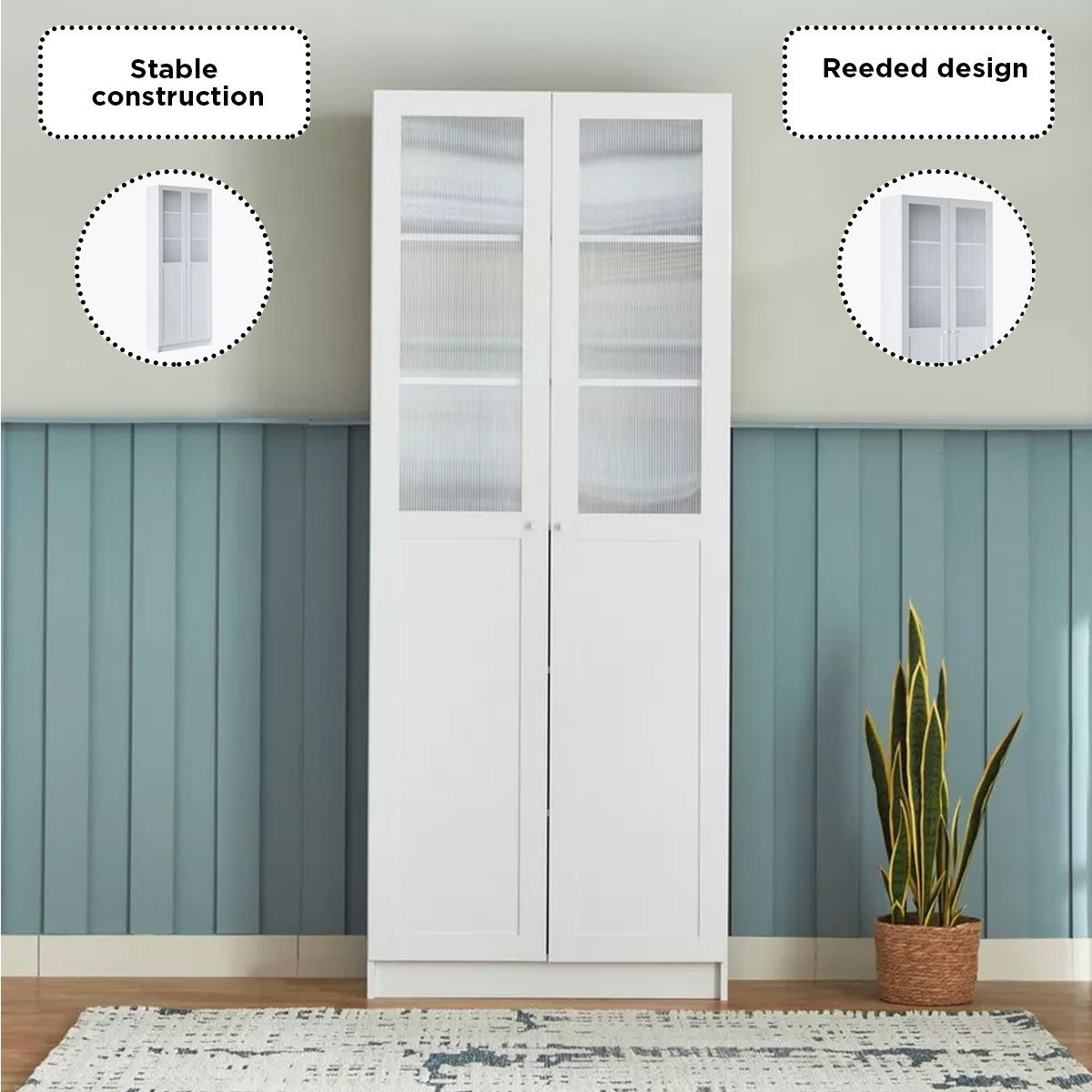 Frankfurt 6-Tier Multipurpose Bookcase Storage Unit with Panel and Acrylic Doors-PROMO_HB_SA_HBX10_TH1000_NEW_031025-image-16