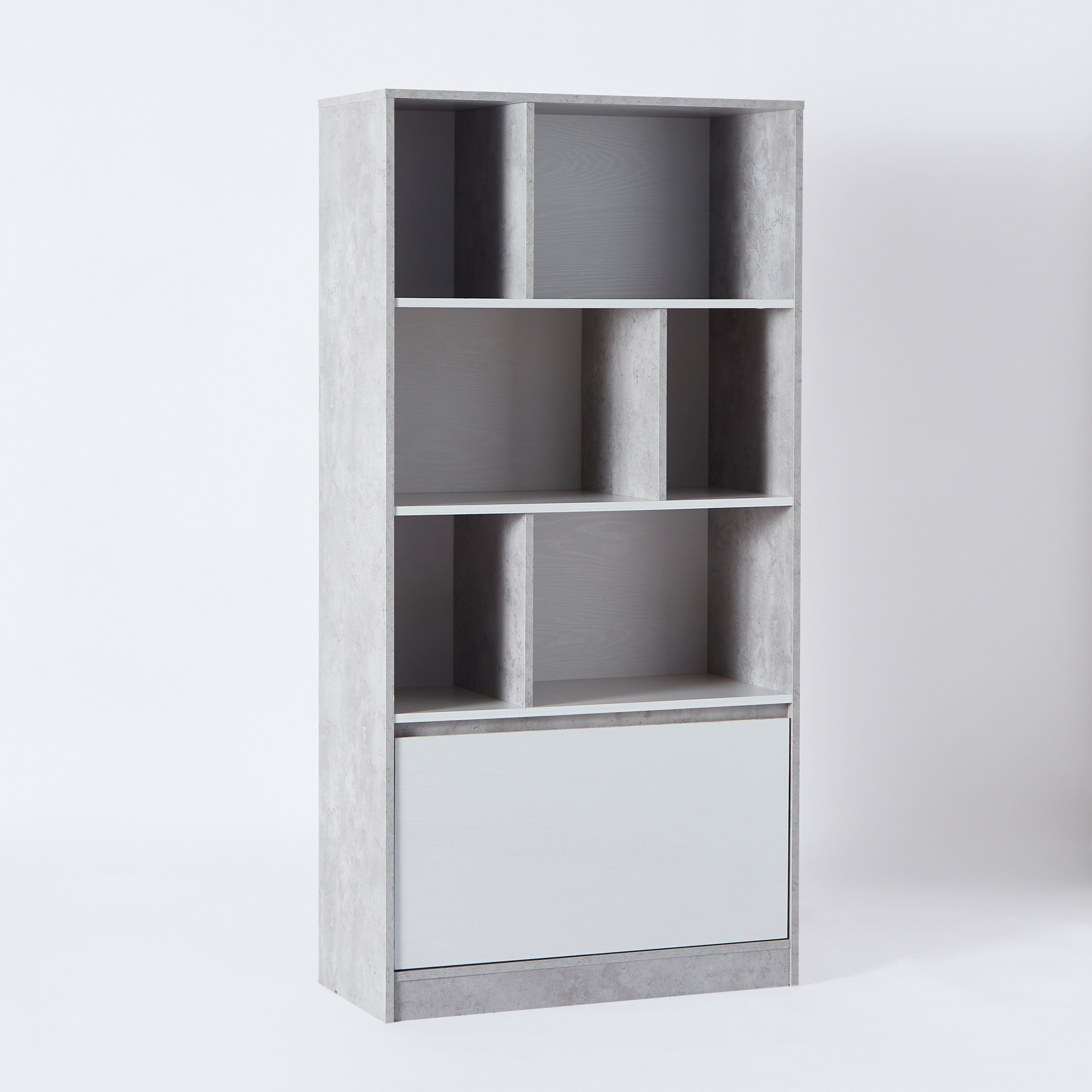 Alford Patara 3-Tier Bookcase with Drawer-hbxfurniture-office-bookcases-image-12